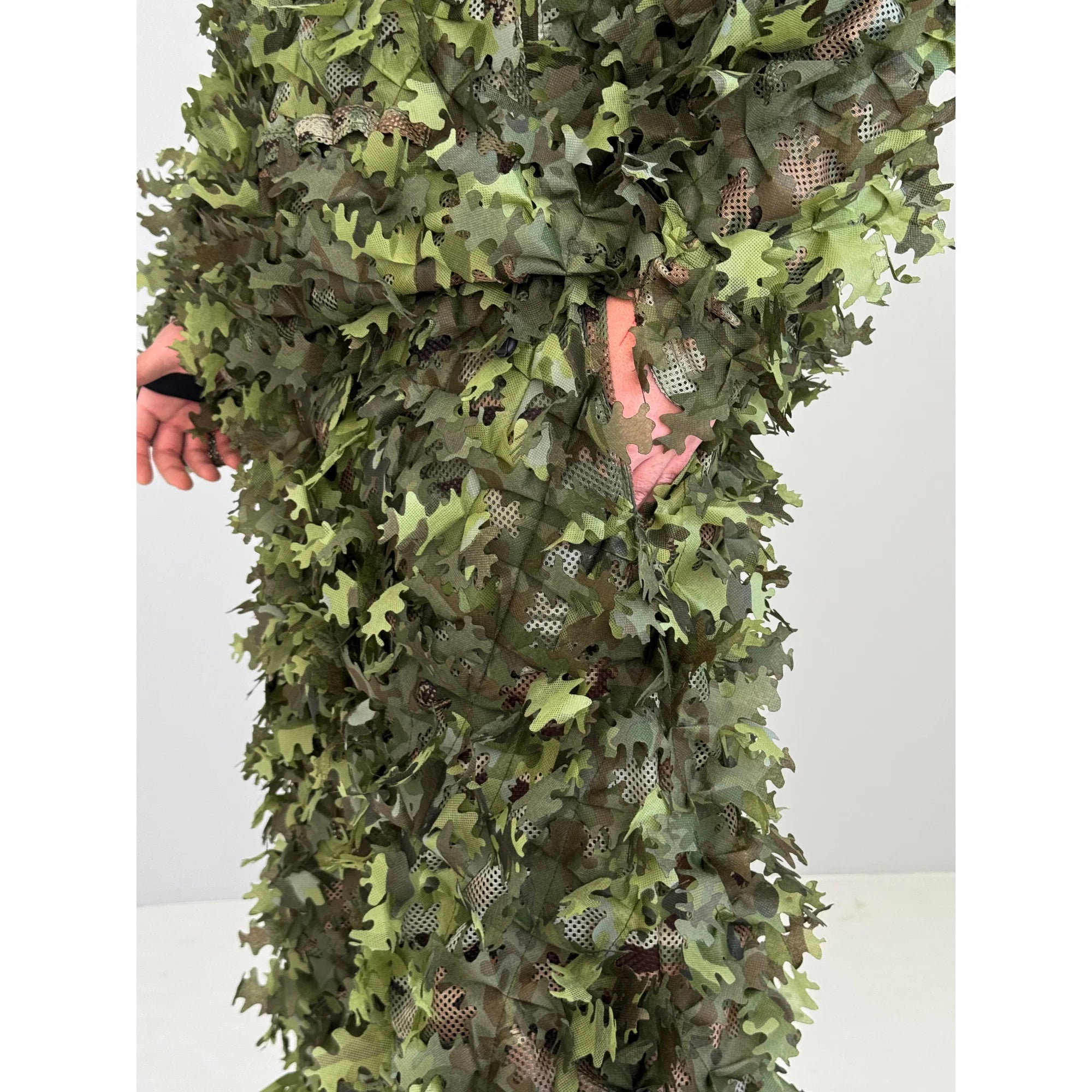 Ghillie V8 PRO — Green ("Summer Forest") Camouflage Suit