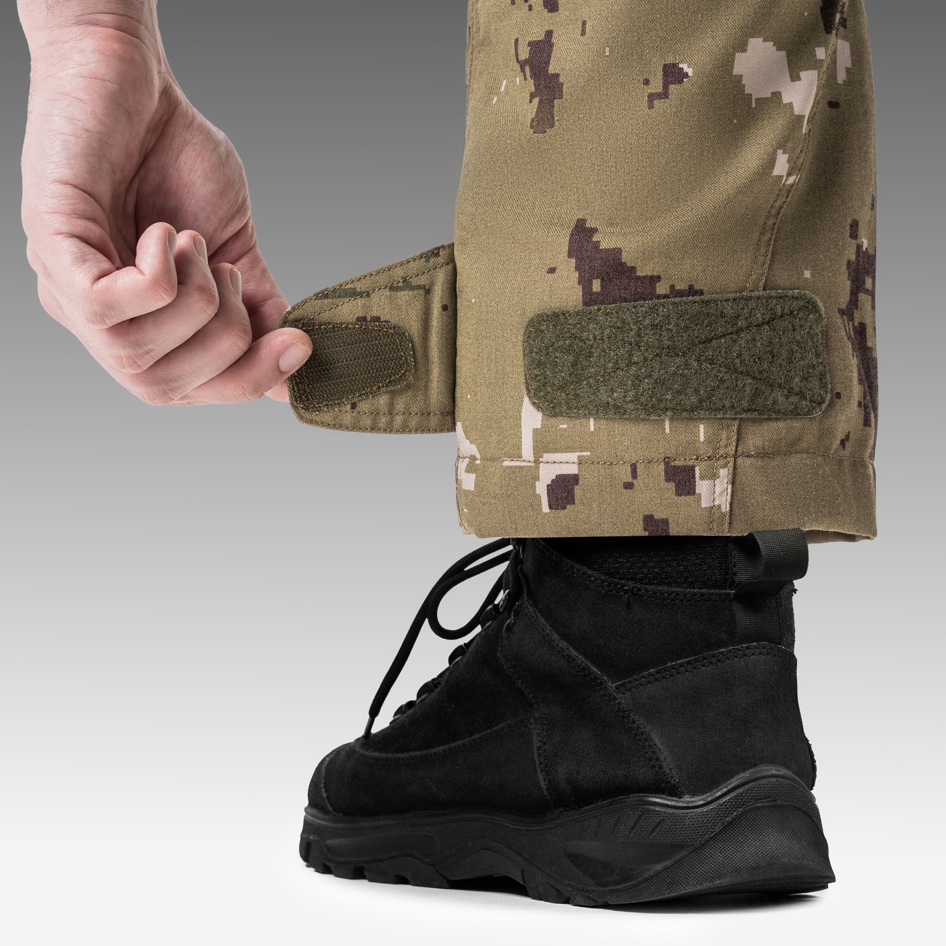 Tactical Pants WROOM COMBATOR, GEN III Tactical Pants for Knee Pads, Color AOR Digital USA