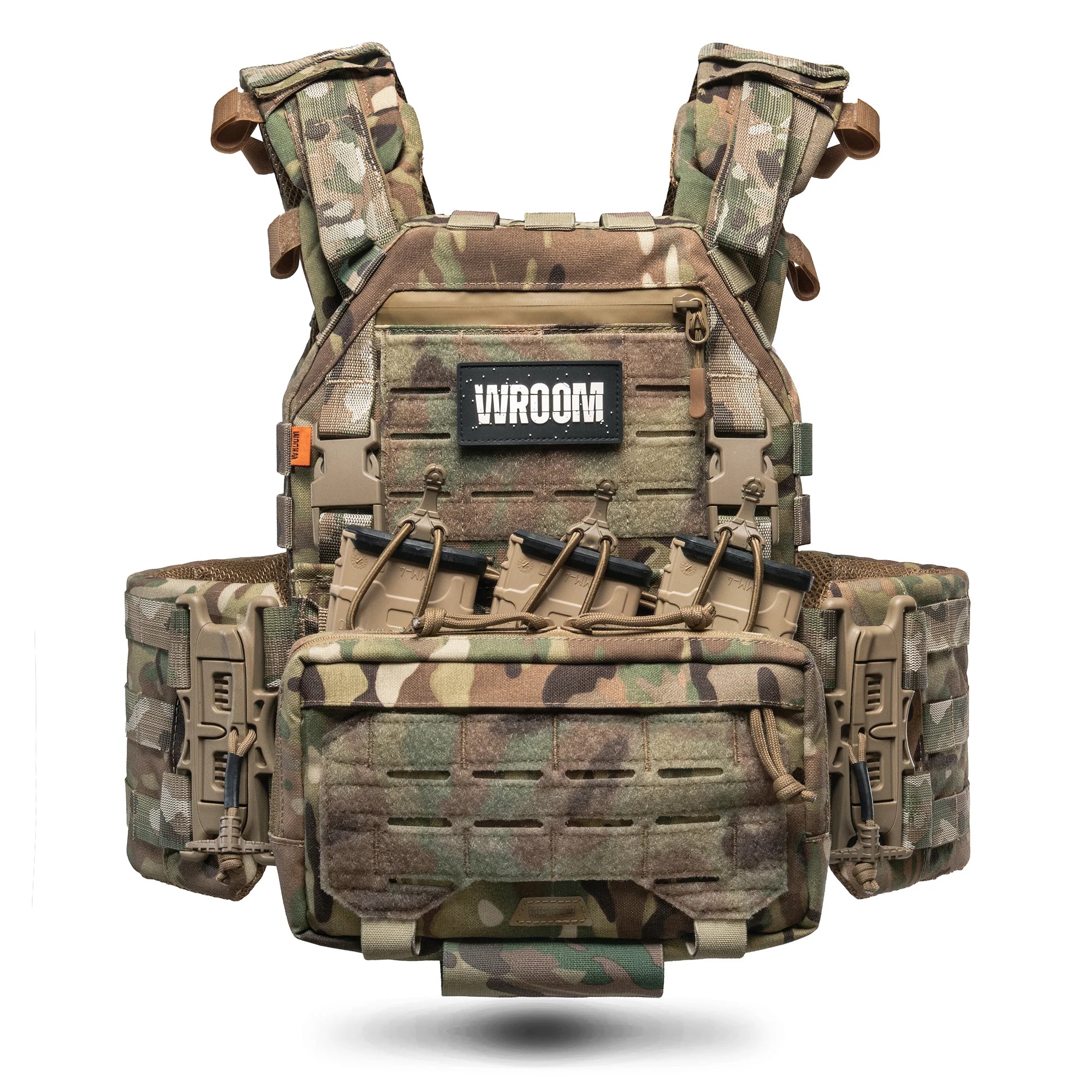 Ghost Performance V1 Plate Carrier with Quick Release System, MOLLE System & Placard, Color Multicam