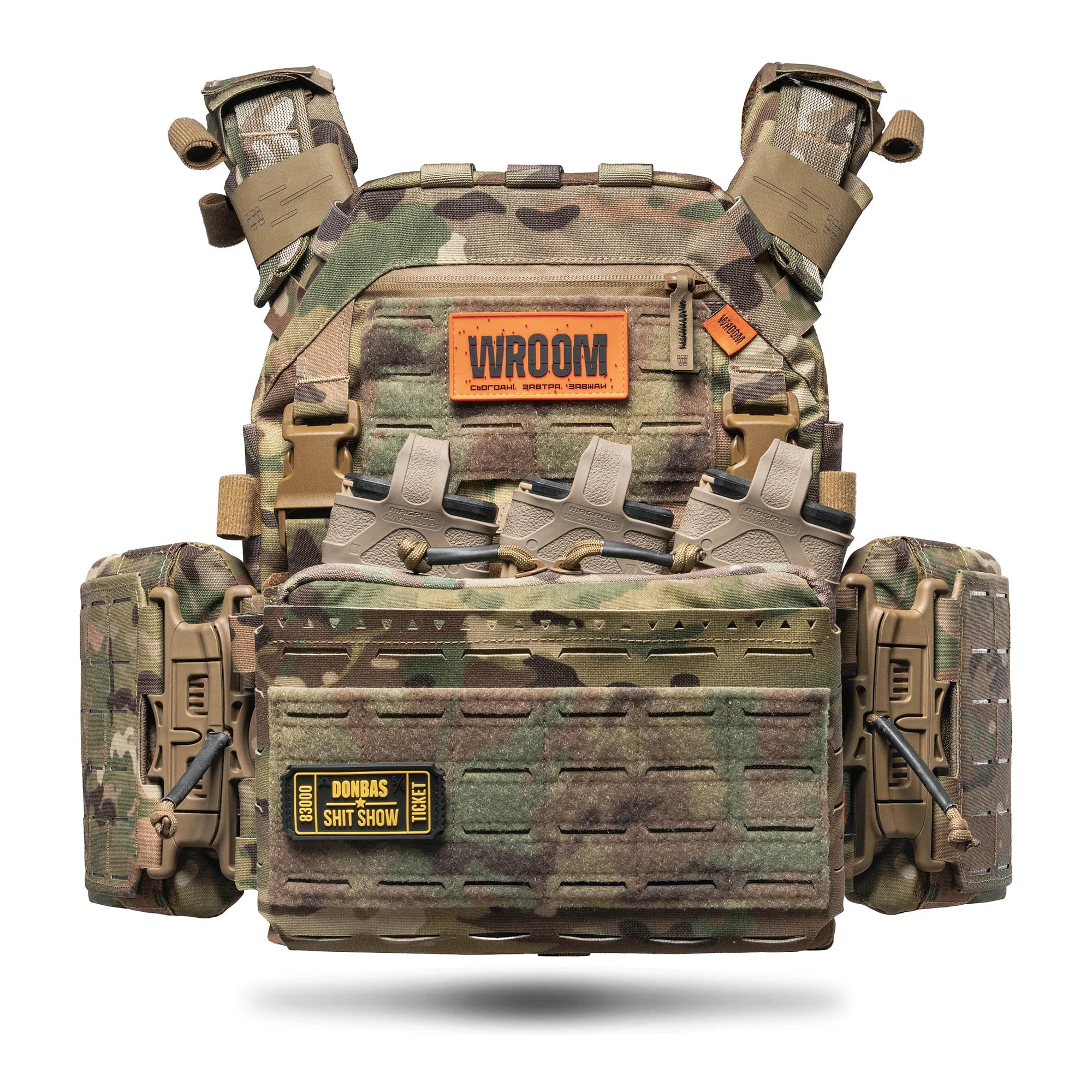 GHOST GEN5 Plate Carrier with AK/AR Placard, Color Multicam