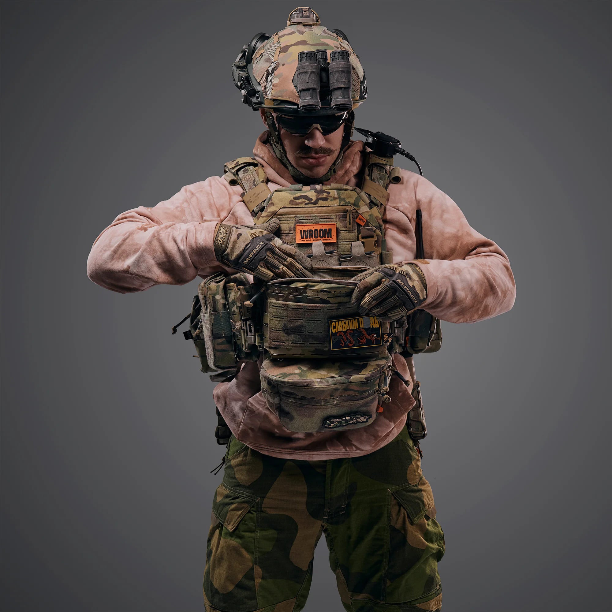GHOST GEN5 V2 Plate Carrier with AK/AR Placard, Color Multicam