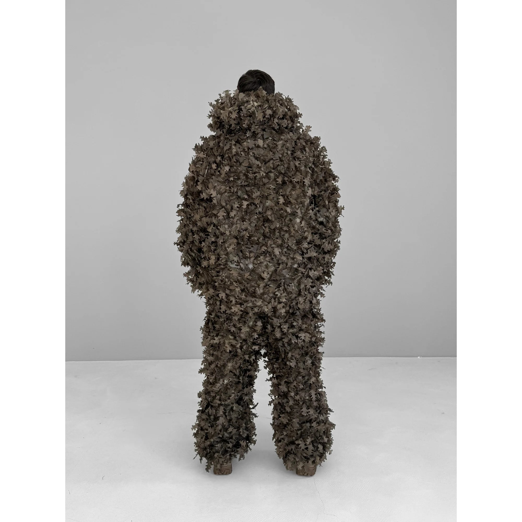 Ghillie V8 PRO — Combinaison de camouflage marron (« feuilles mortes »)
