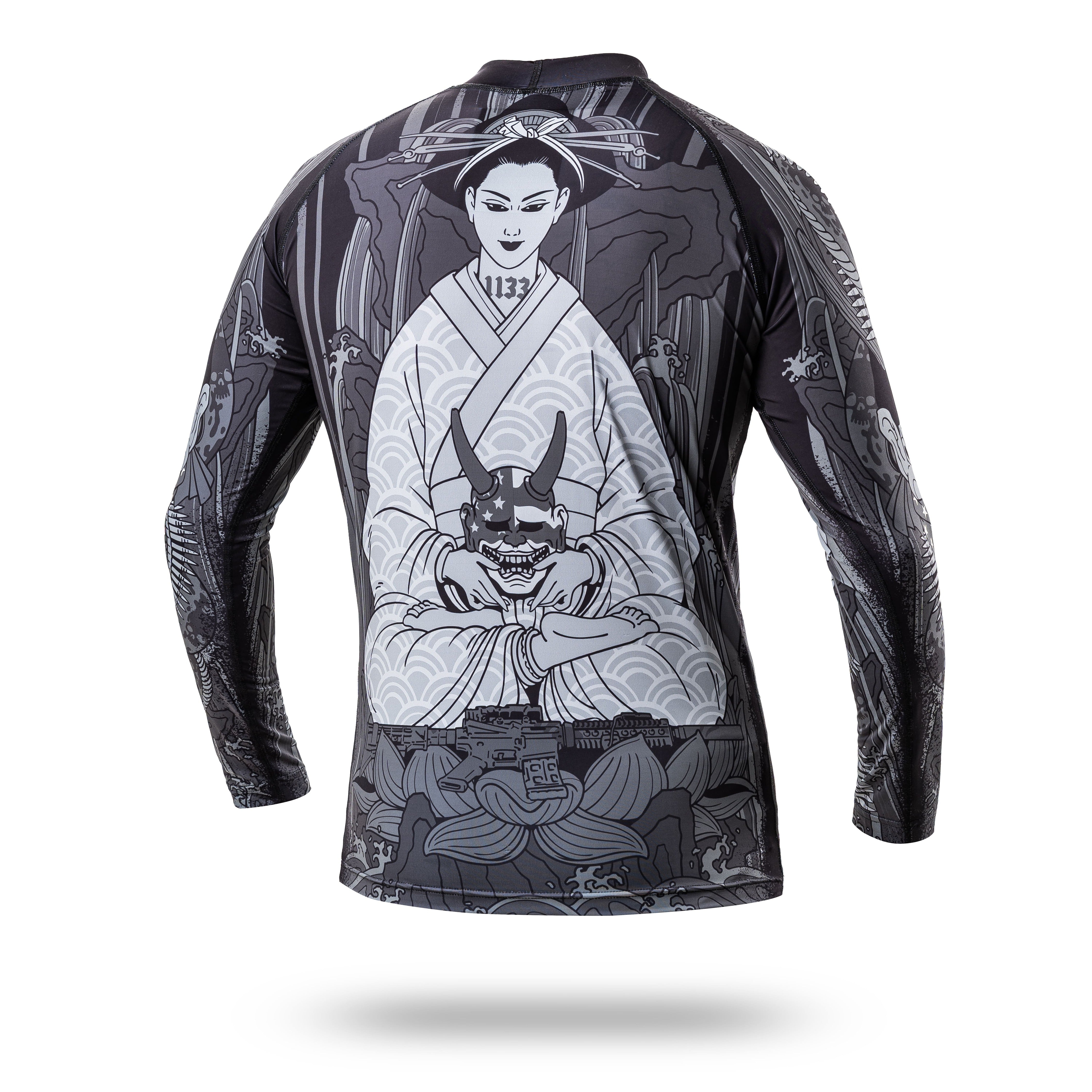 Rashguard tactical Katana Wroomx1133. Color Grey