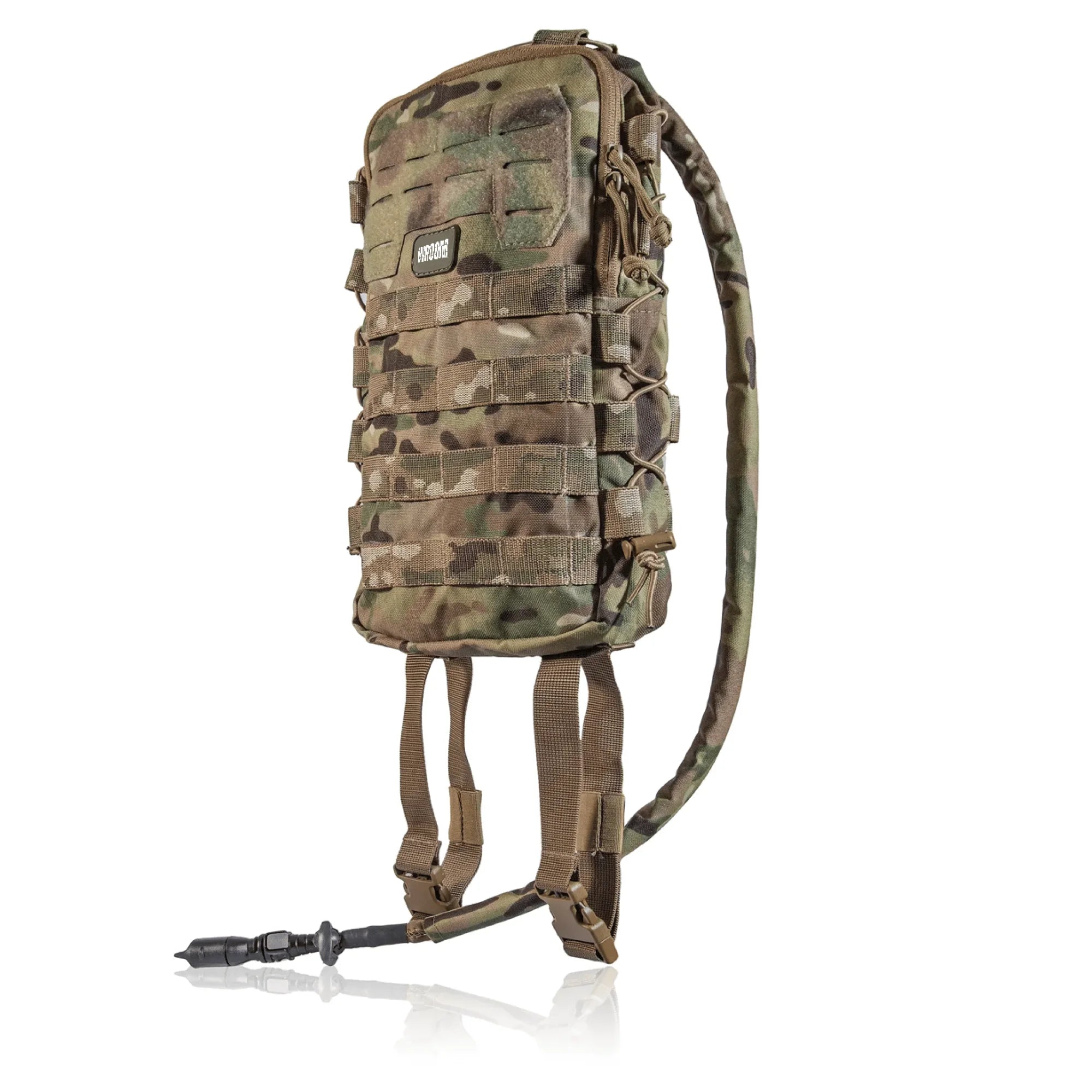 Petit sac à dos tactique 5L avec fixation MOLLE, Couleur Multicam