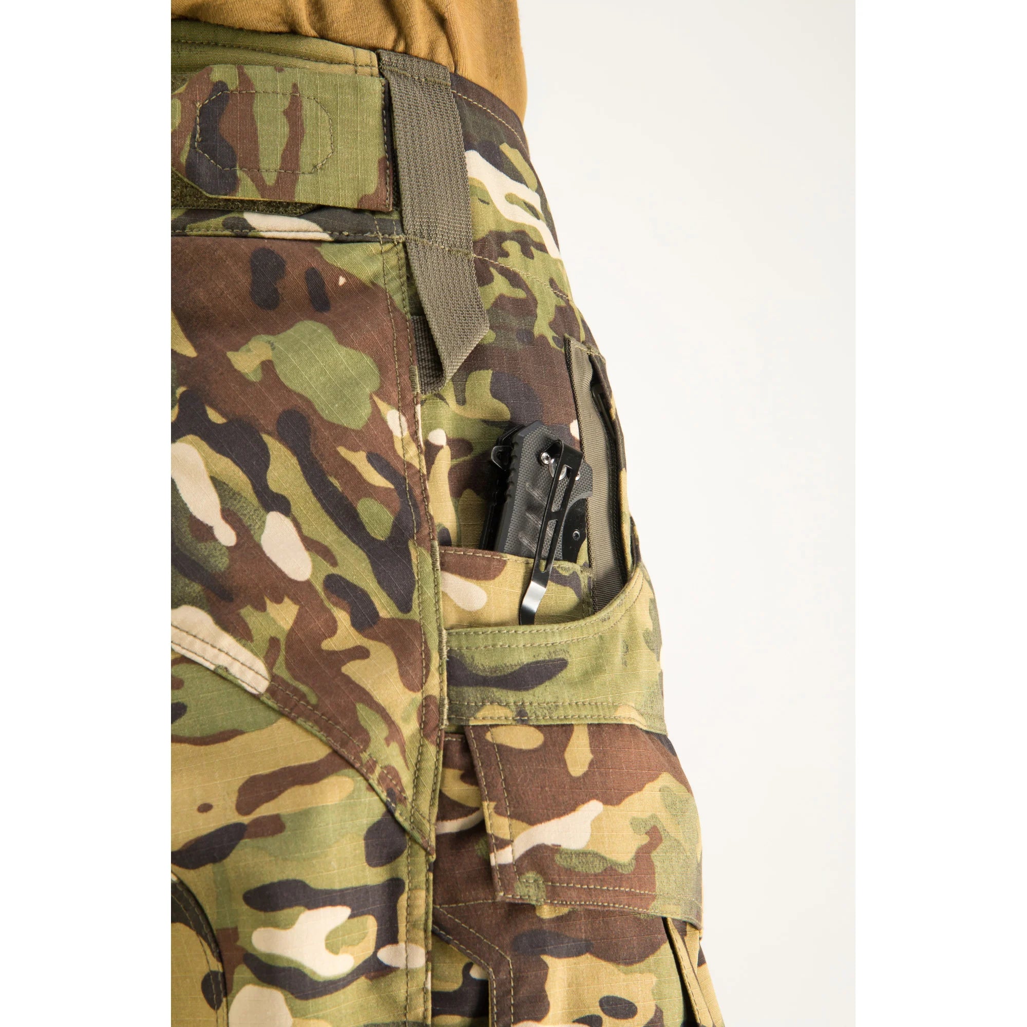 Tactical Pants WROOM COMBATOR , PolyCotton Nyco Ripstop, Color Multicam Wooded