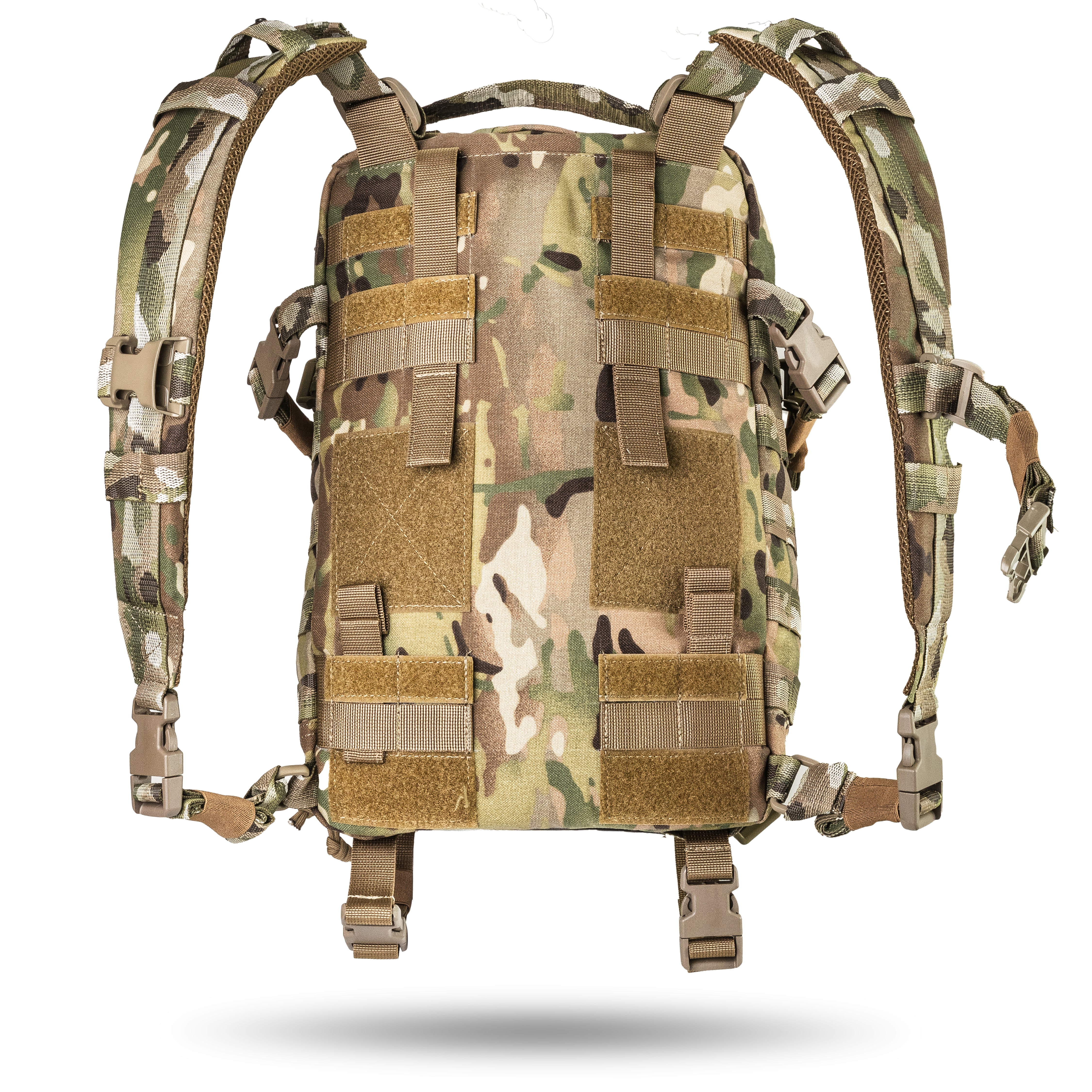 RANGER 20L Tactical Backpack with Helmet Attachment. Color Multicam