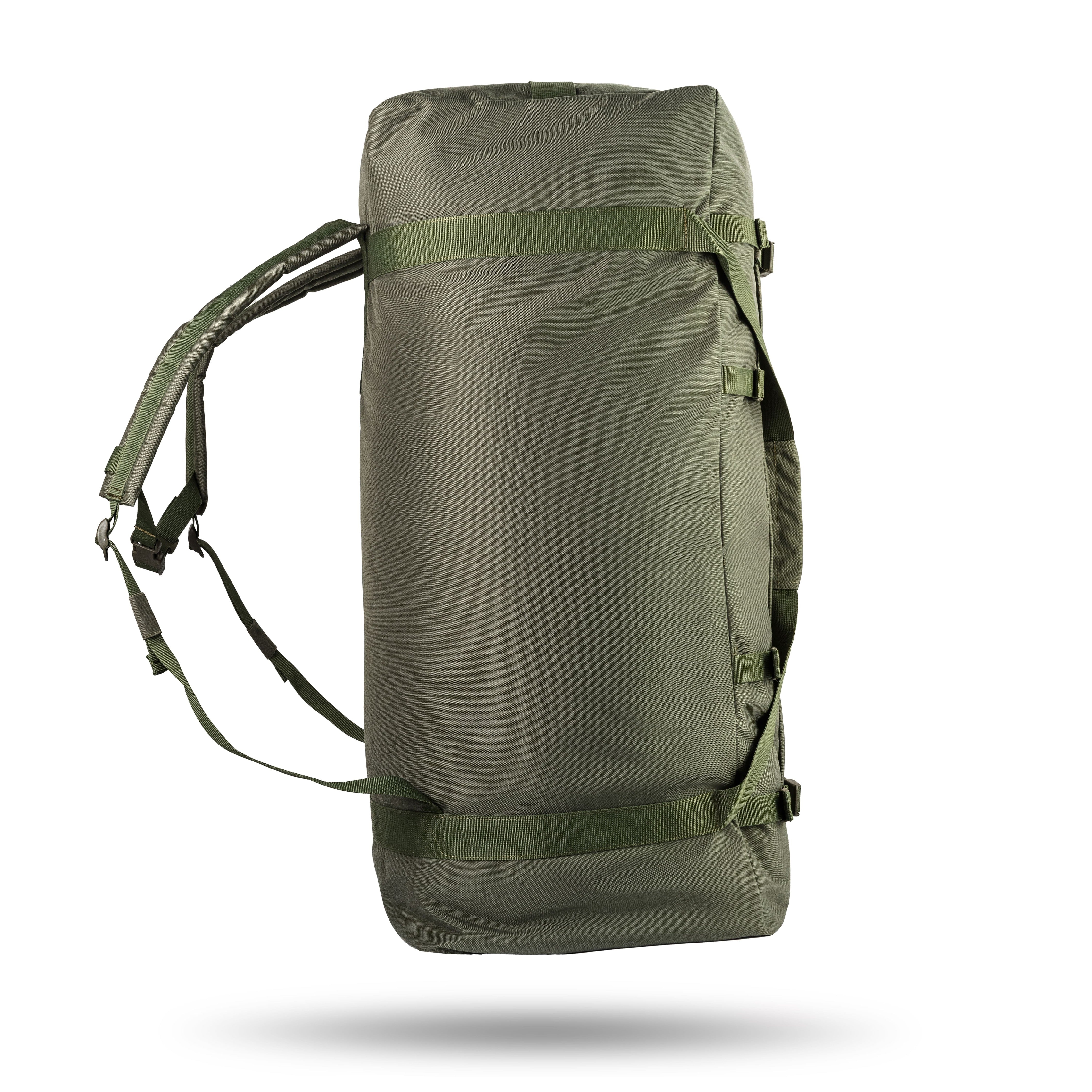 WROOM 100L Tactical Duffle Bag. Cordura 500D. Waterproof. Color Olive