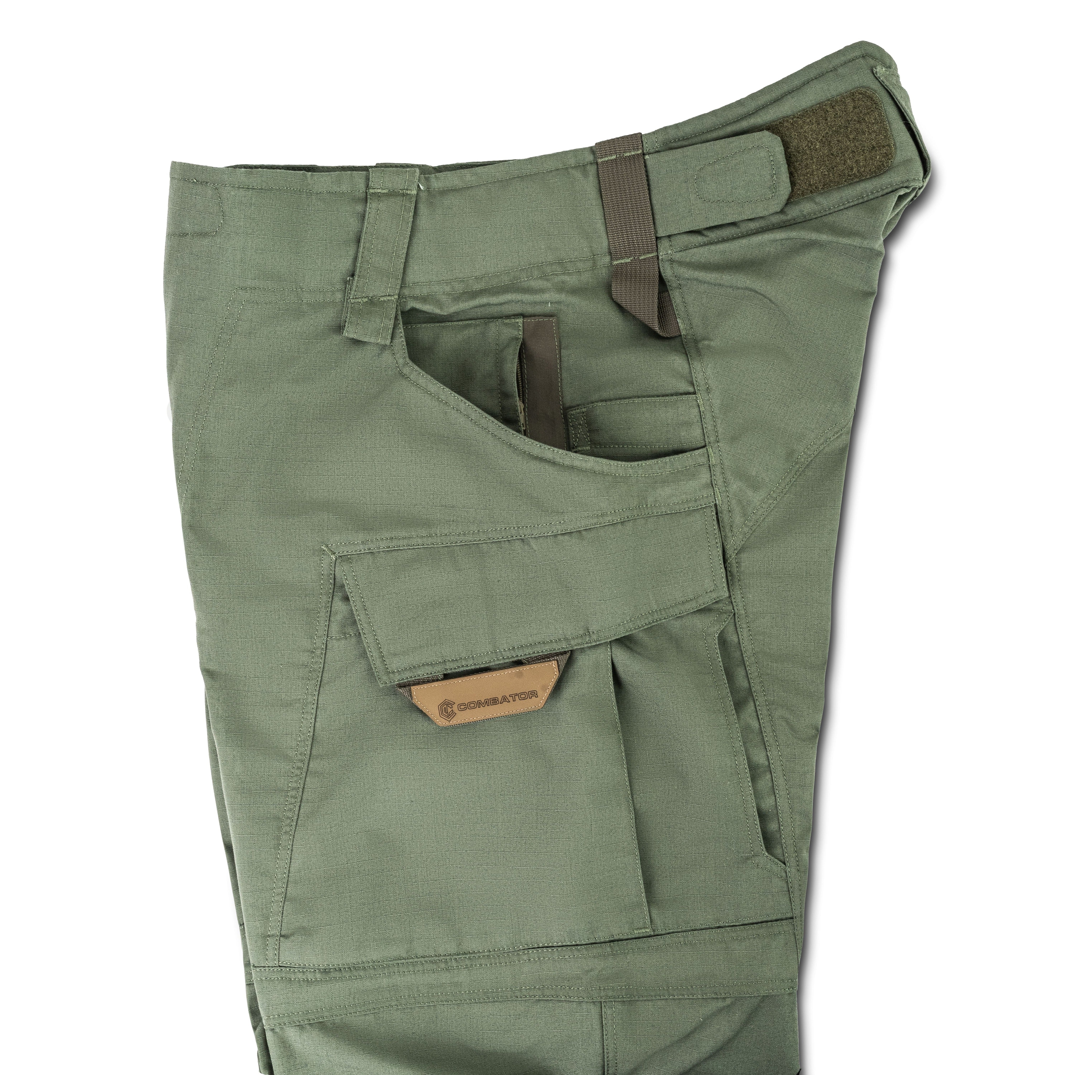 Tactical Pants WROOM COMBATOR, GEN III Tactical Pants for Knee Pads, Color Olive Drab