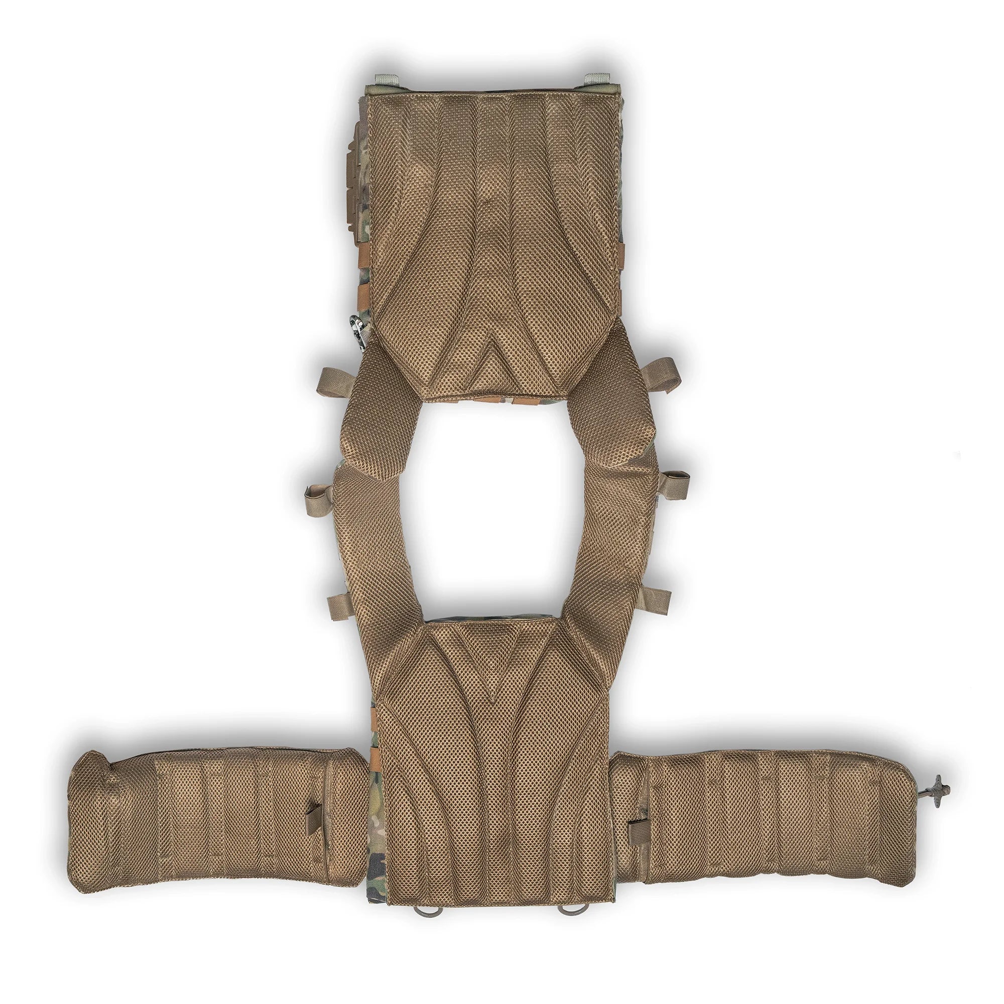 Ghost Gen4 V1 Plate Carrier with Quick Release System, MOLLE System & 3 Pouches, Color Multicam