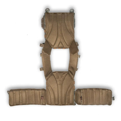 Ghost Performance V2 Plate Carrier with Quick Release System + 9 Pouches, Color Multicam