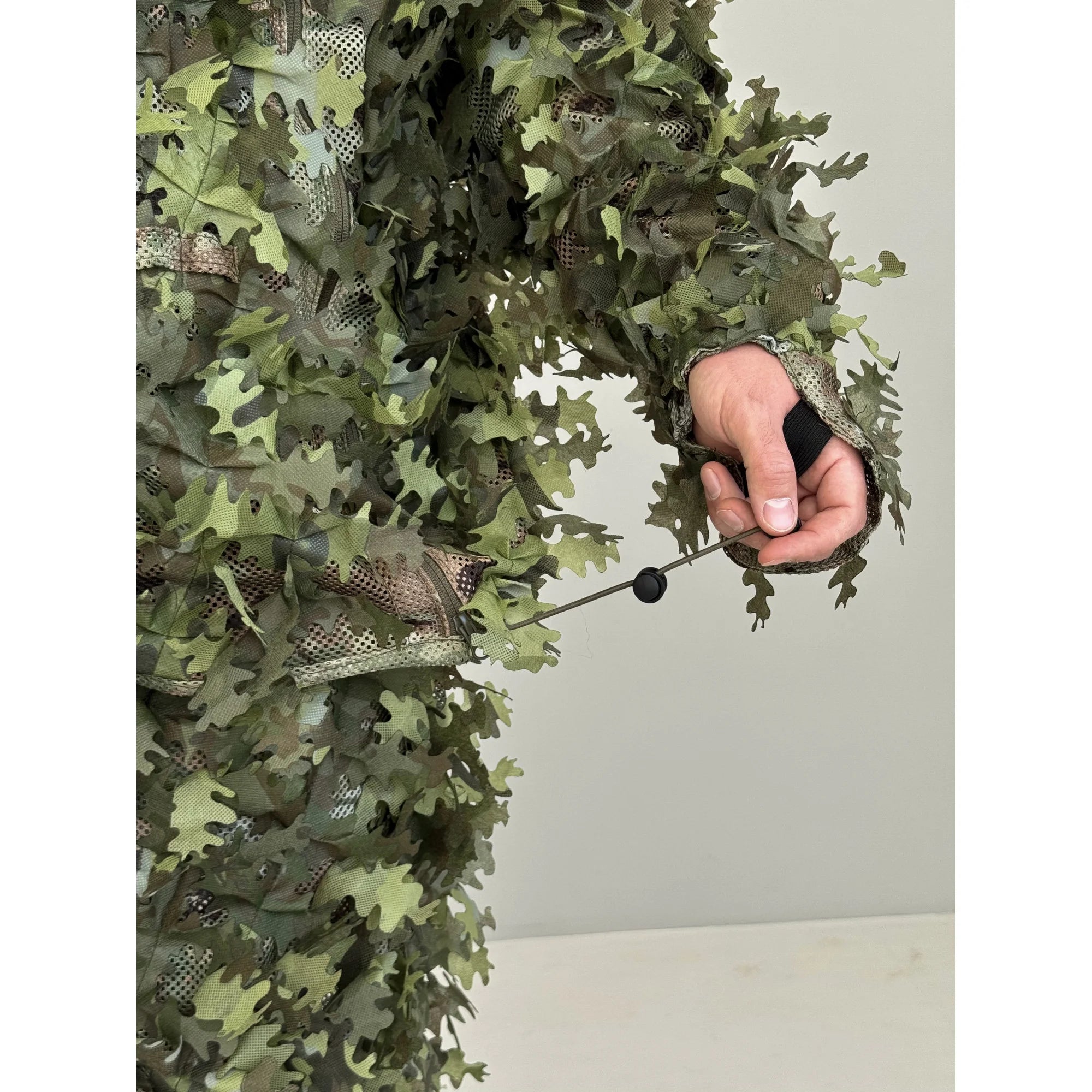 Ghillie V8 PRO — zielony kombinezon kamuflażowy („Letni las”)