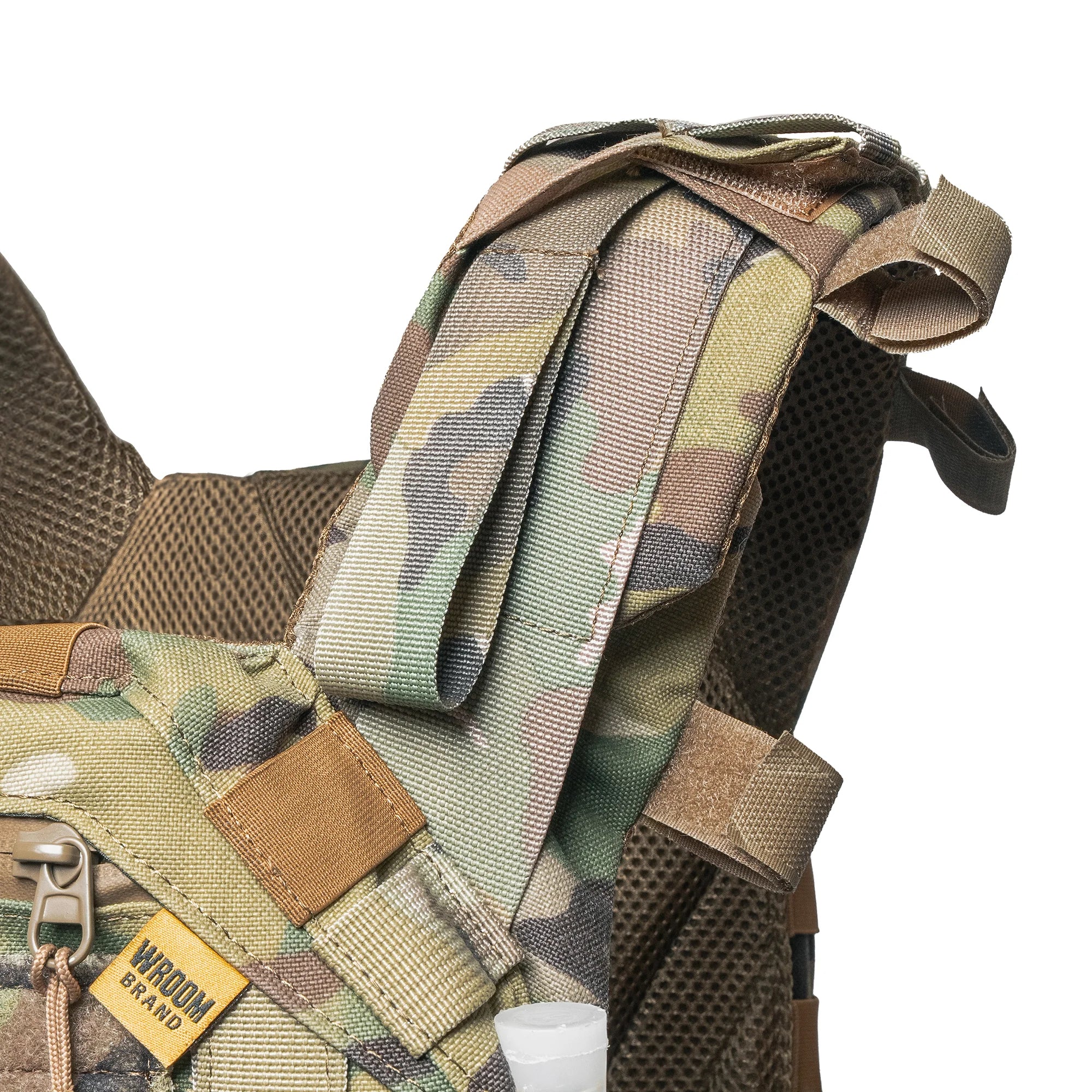 Ghost Gen4 V1 Plate Carrier with Quick Release System, MOLLE System & 3 Pouches, Color Multicam