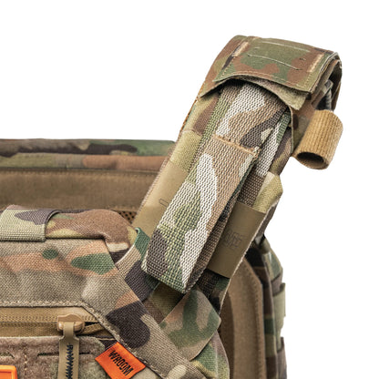 Plate Carrier GHOST GEN5 V2 z placardem AK/AR, Kolor Multicam