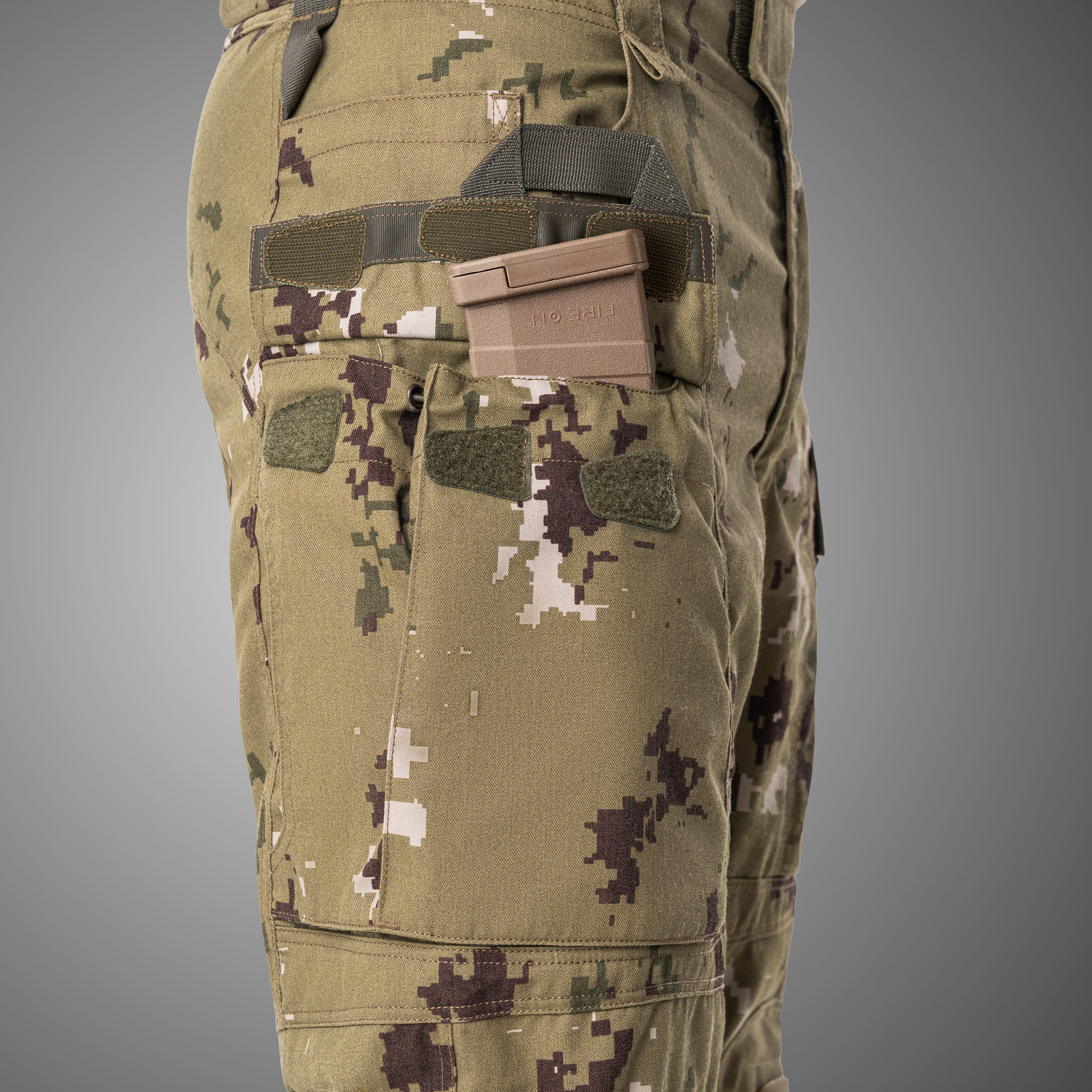 Spodnie taktyczne WROOM COMBATOR, spodnie taktyczne GEN III pod nakolanniki, Kolor AOR Digital USA