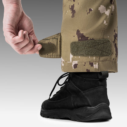 Tactical Pants WROOM COMBATOR, GEN III Tactical Pants for Knee Pads, Color AOR Digital USA