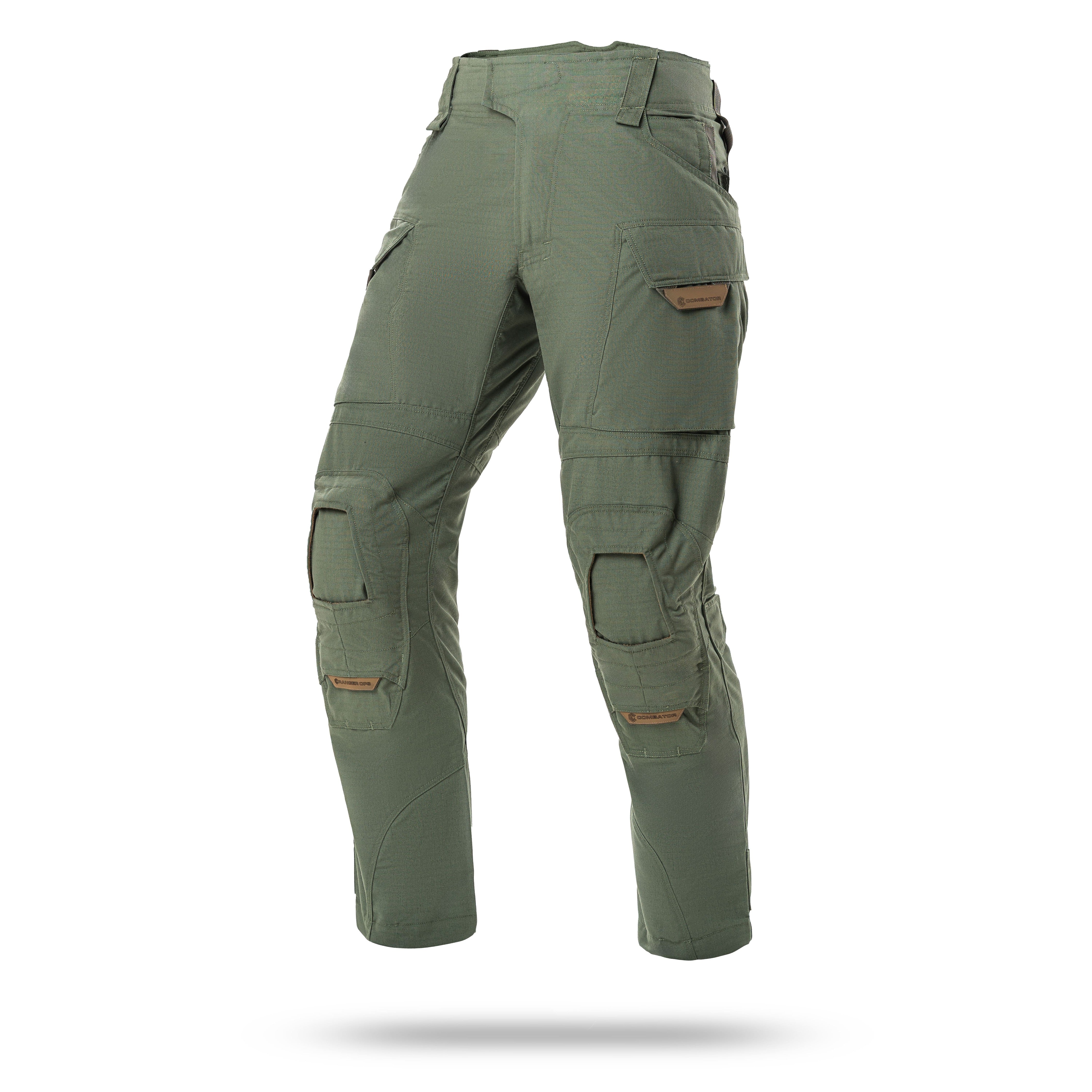 Spodnie bojowe WroomxCombator GEN III pod taktyczne nakolanniki. Kolor Olive Drab