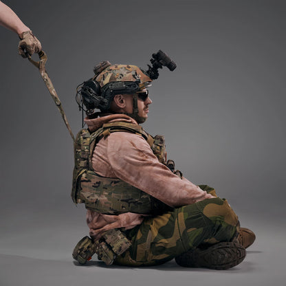Plate carrier GHOST GEN5 avec plateforme AK/AR, couleur Multicam