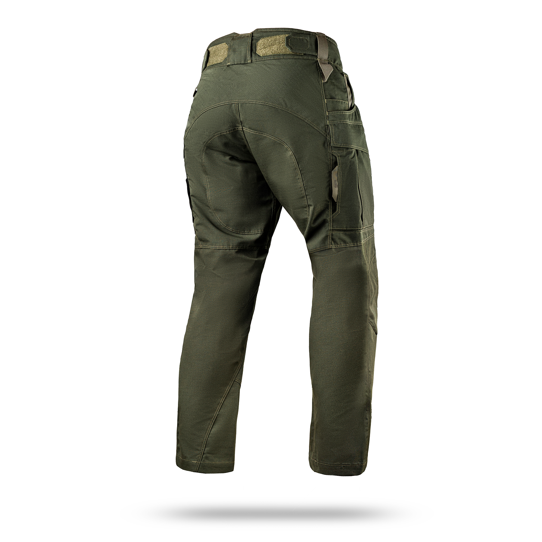 Pantalony Taktyczne WROOM COMBATOR, PolyCotton Ripstop, Kolor Ranger Green