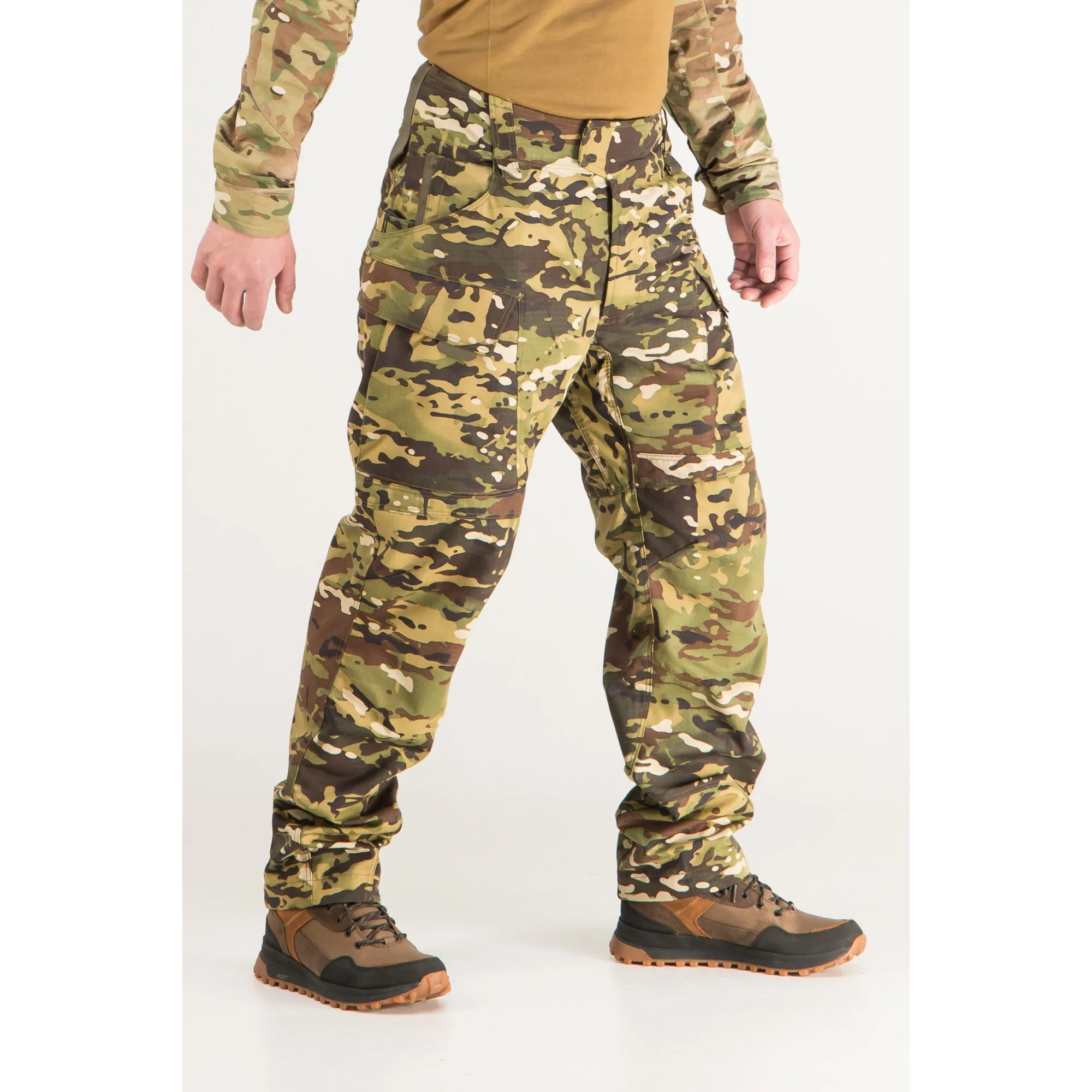 Spodnie taktyczne WROOM COMBATOR, PolyCotton Nyco Ripstop, kolor Multicam Wooded