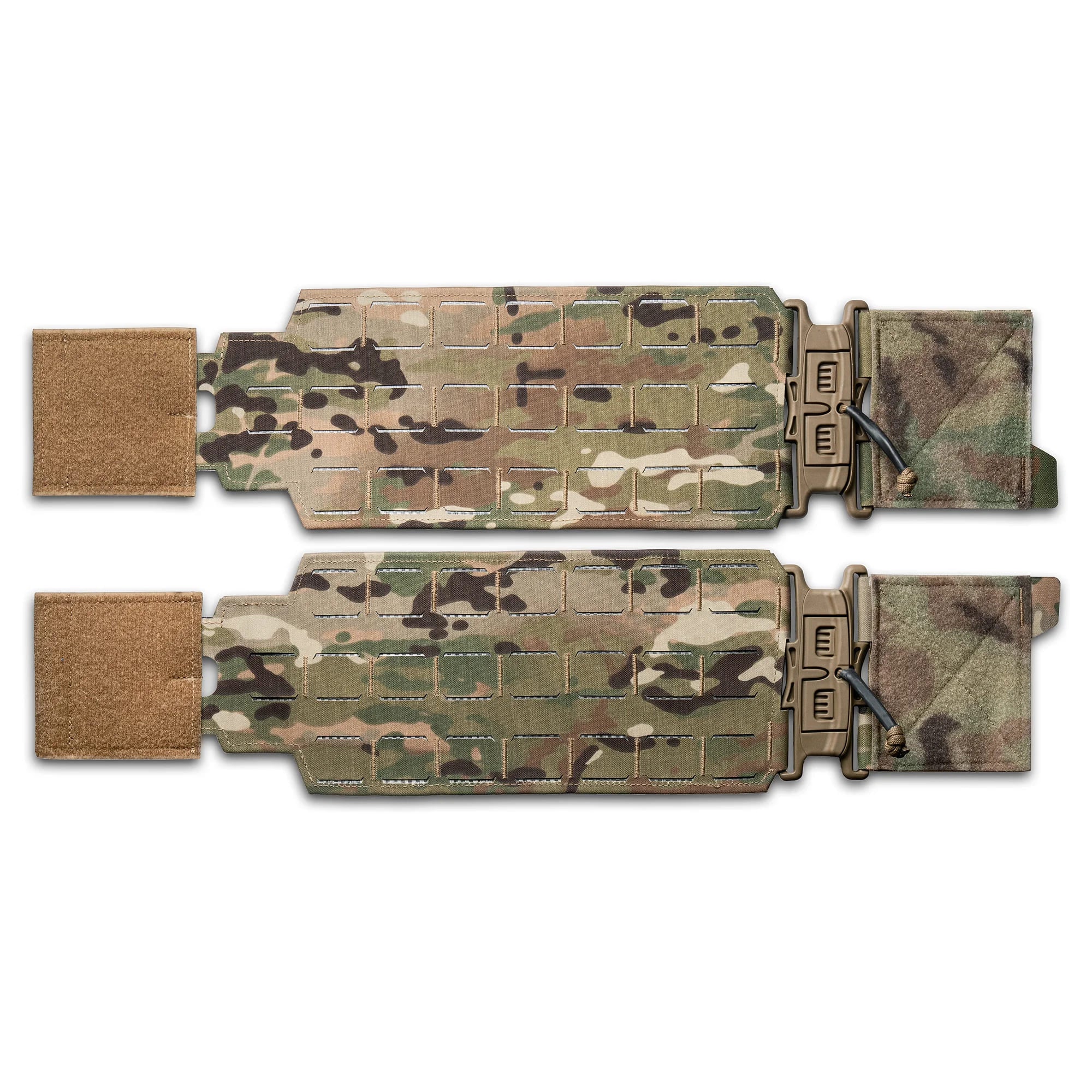 Ensemble de cummerbund GHOST GEN5 avec libération rapide 2M SPIDER/80 150×300 mm, couleur Multicam