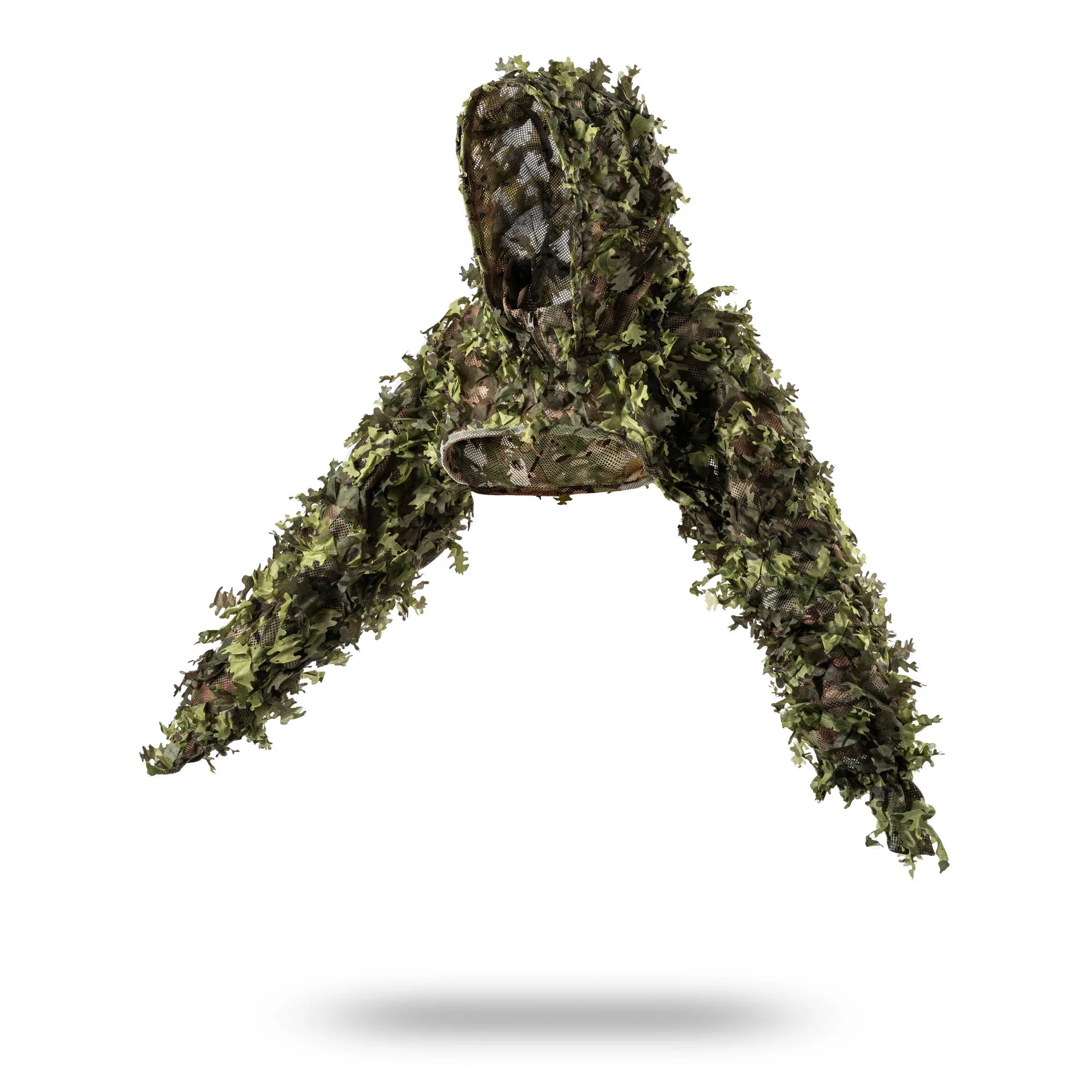 Ponczo kamuflażowe Ghillie V8 PRO — zielone („Letni las”)