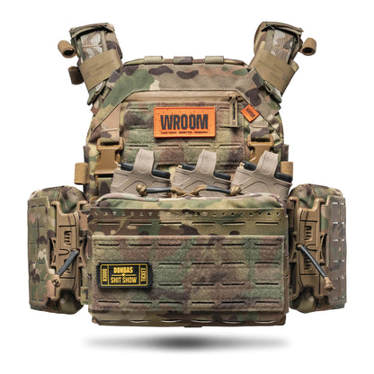 Plate carrier GHOST GEN5 avec placard AK/AR, couleur Multicam