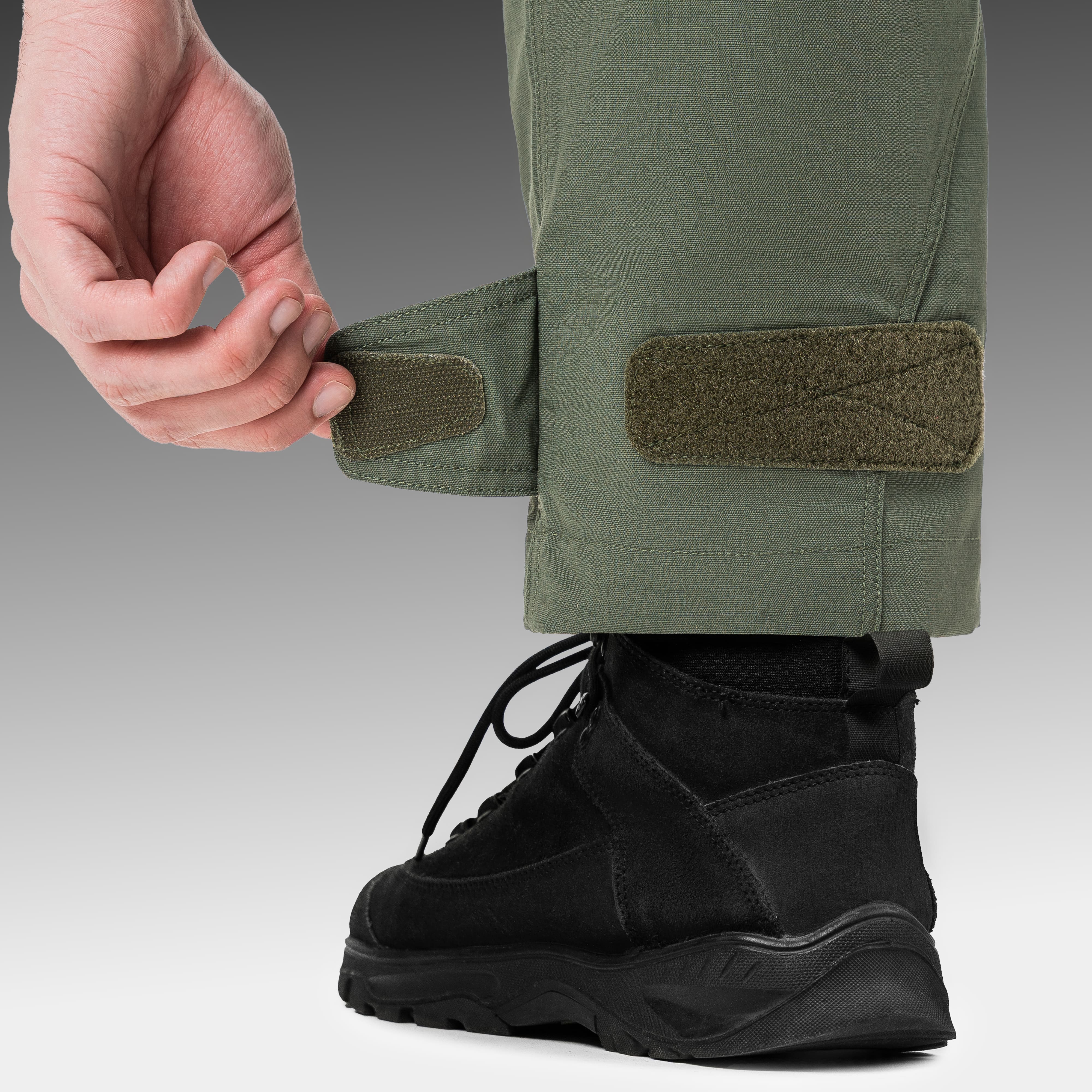 Pantalon tactique WROOM COMBATOR, GEN III avec emplacements pour genouillères, couleur Olive Drab