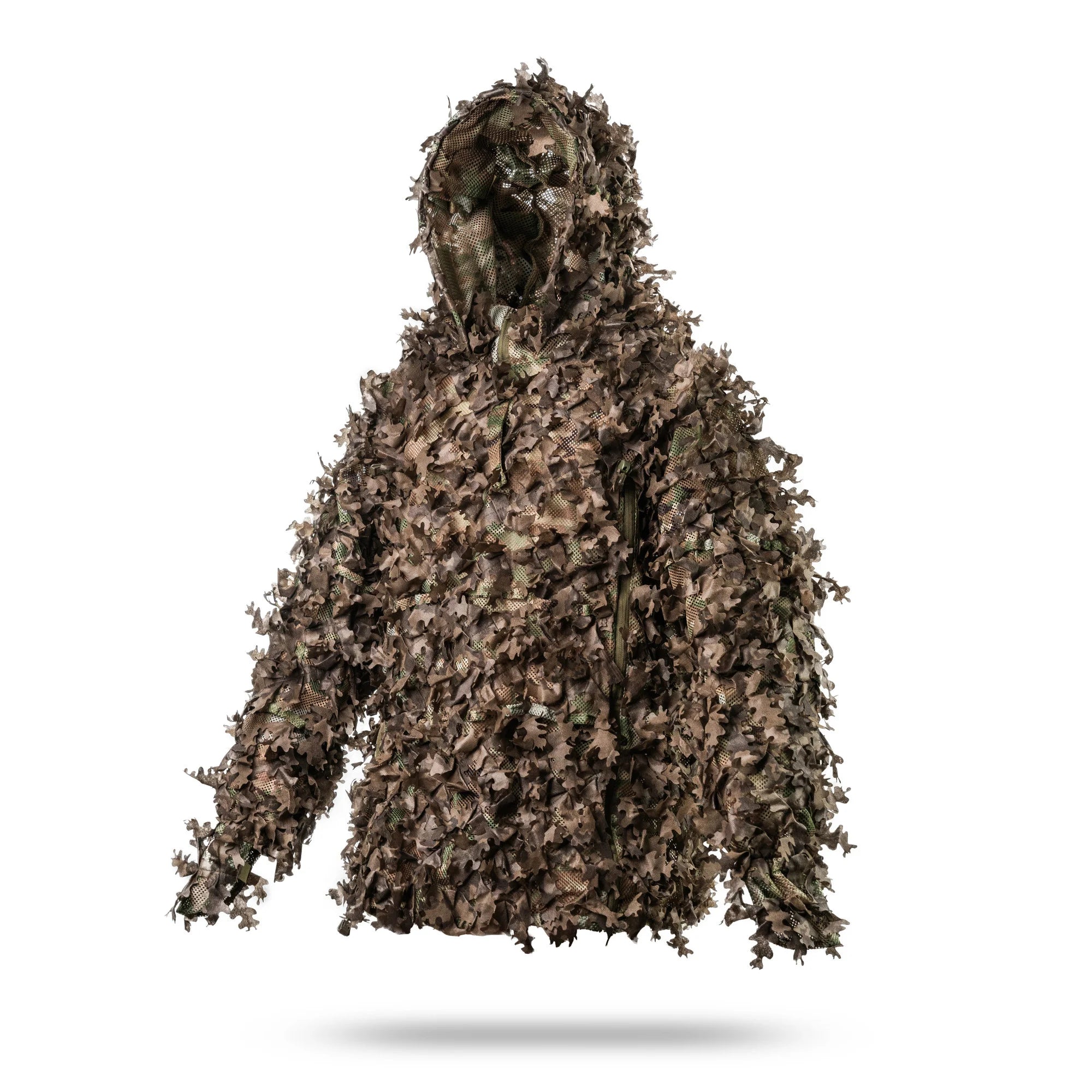 Ghillie V8 PRO — brązowy kombinezon kamuflażowy („Rotten Leaves”)