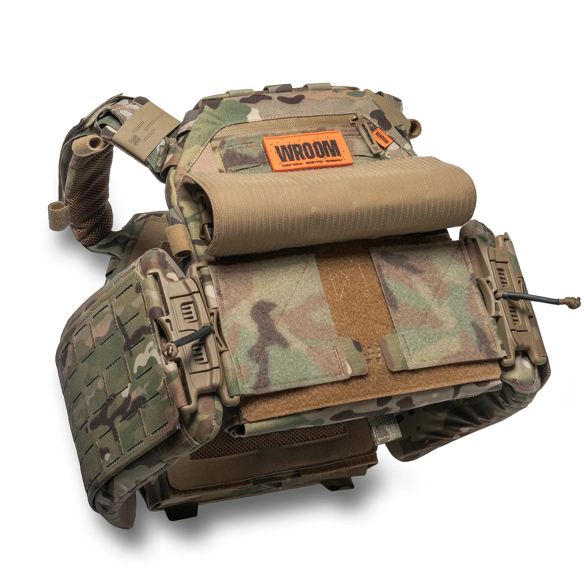 Panneau frontal pour plate carrier GHOST GEN5, couleur Multicam