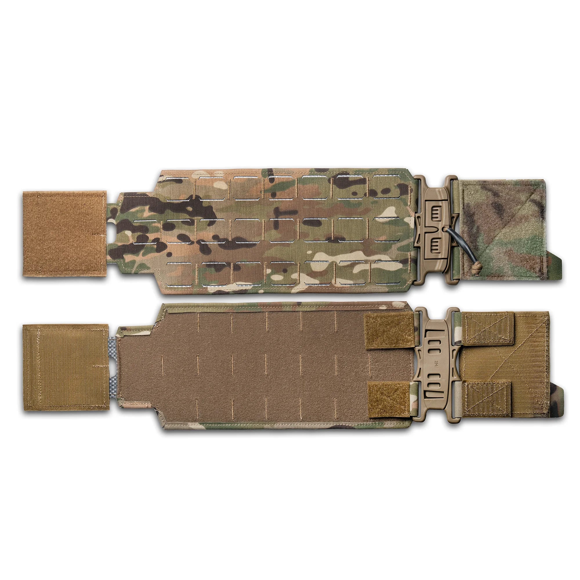 Ensemble de cummerbund GHOST GEN5 avec libération rapide 2M SPIDER/80 150×300 mm, couleur Multicam