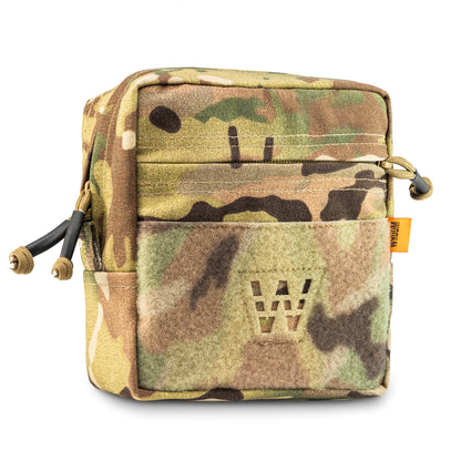 Elite Enlarged Dual Compartment Organizer Pouch, Color Multicam