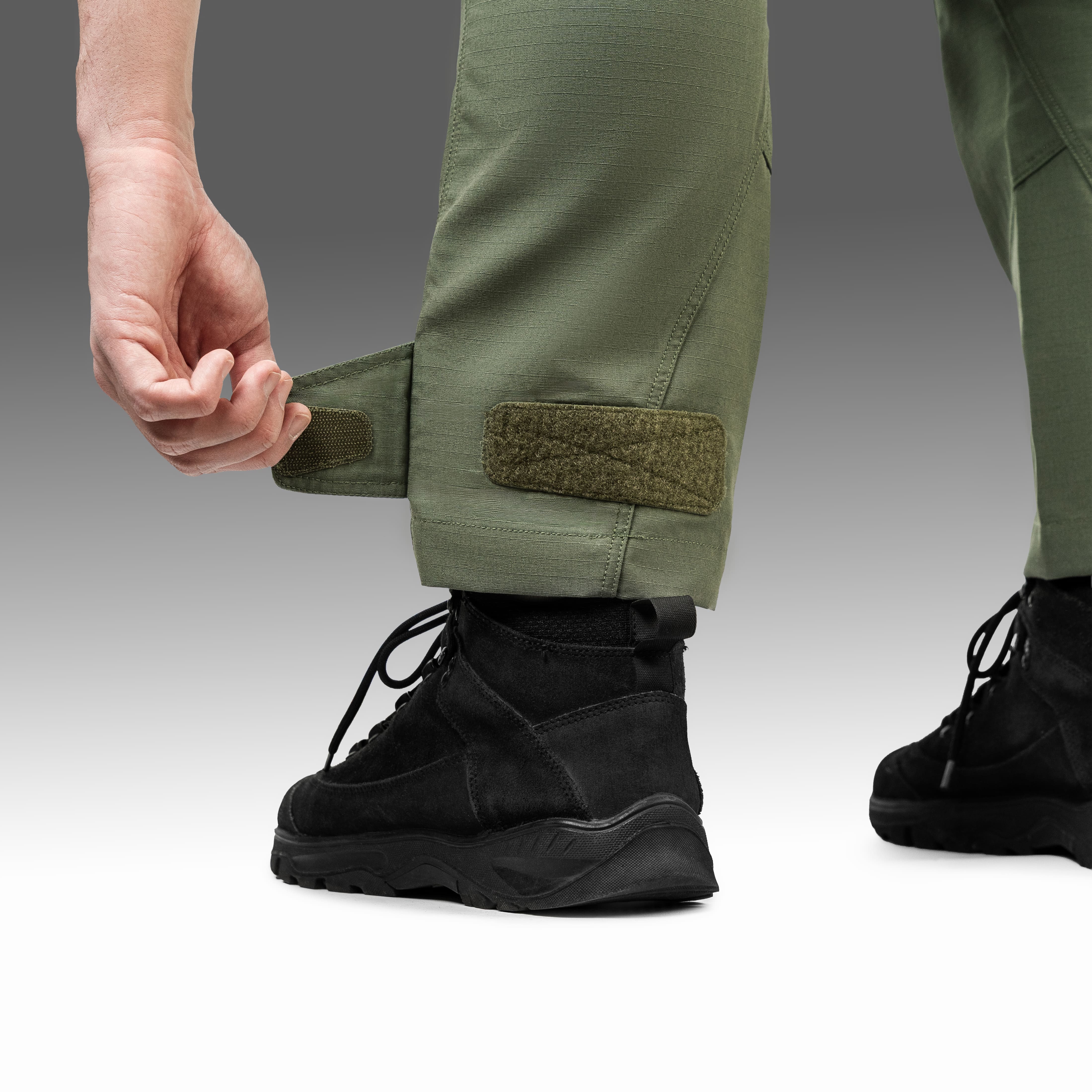 WROOM Combator GEN II Tactical Pants. Hidden Knee Pad Compatible. Color Olive Drab