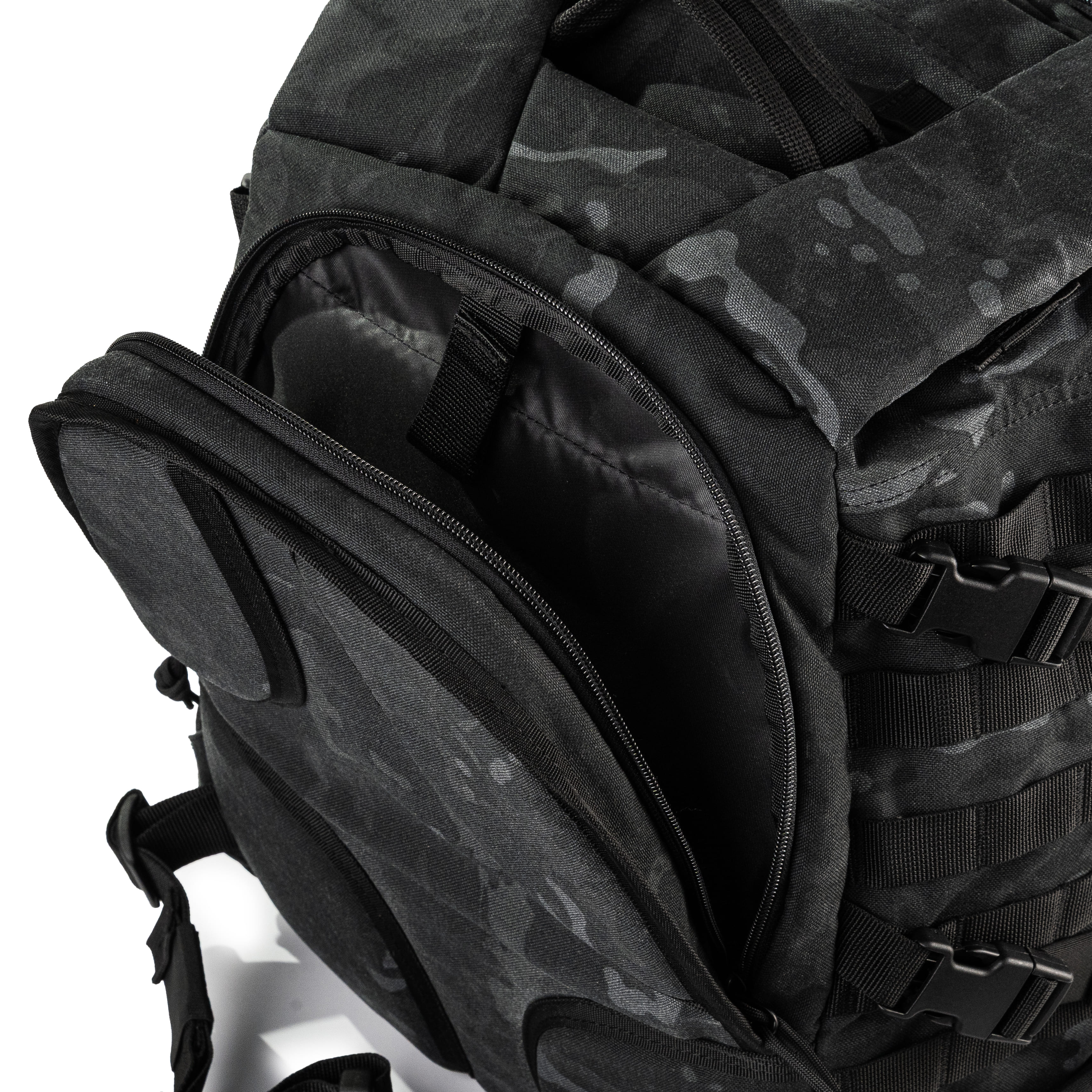 Plecak taktyczny NOVA 40L. Cordura 1000D. Kolor Czarny Multicam