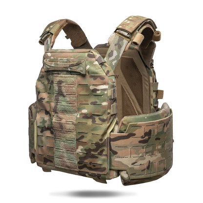 Plate carrier GHOST GEN5 avec plateforme AK/AR, couleur Multicam
