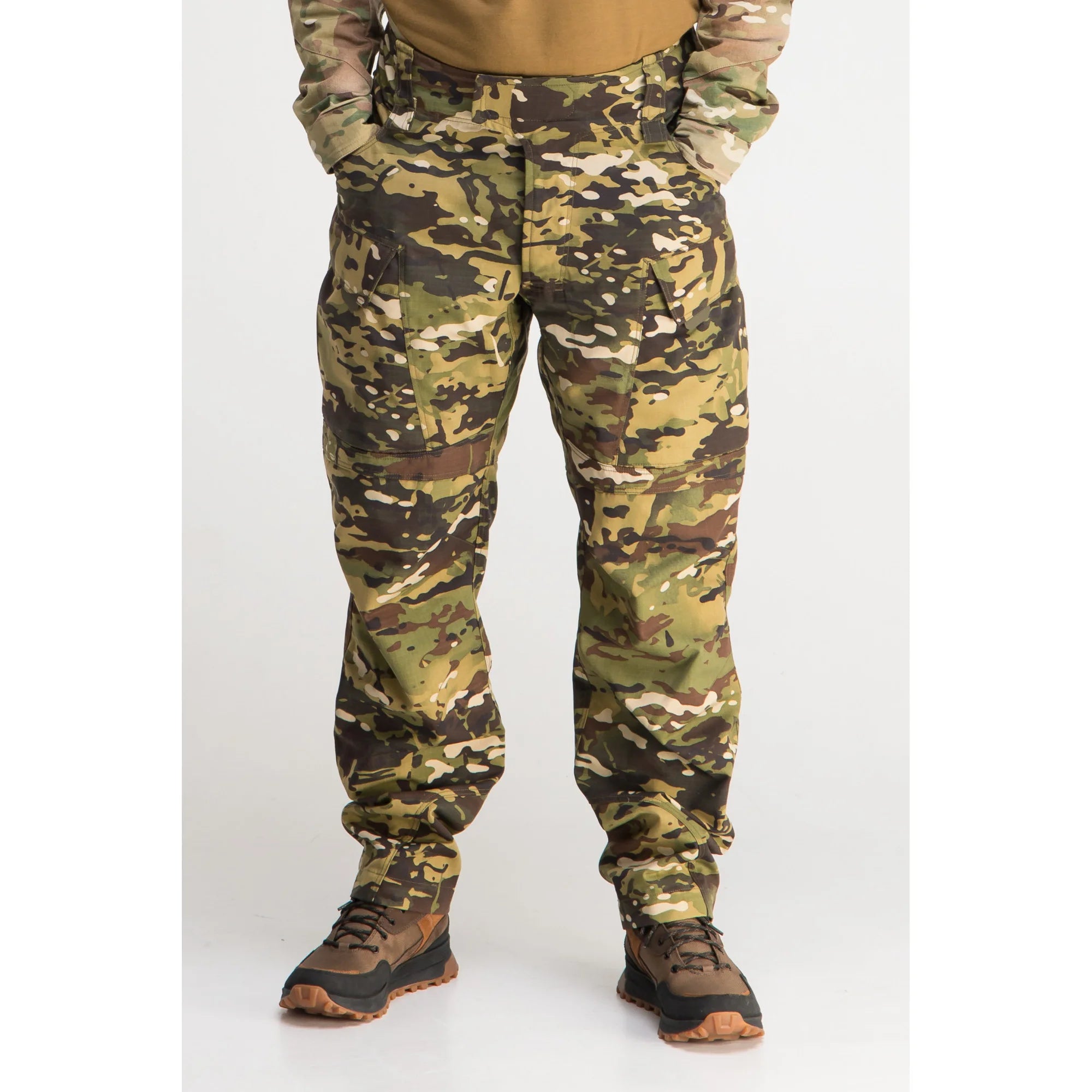 Spodnie taktyczne WROOM COMBATOR, PolyCotton Nyco Ripstop, kolor Multicam Wooded