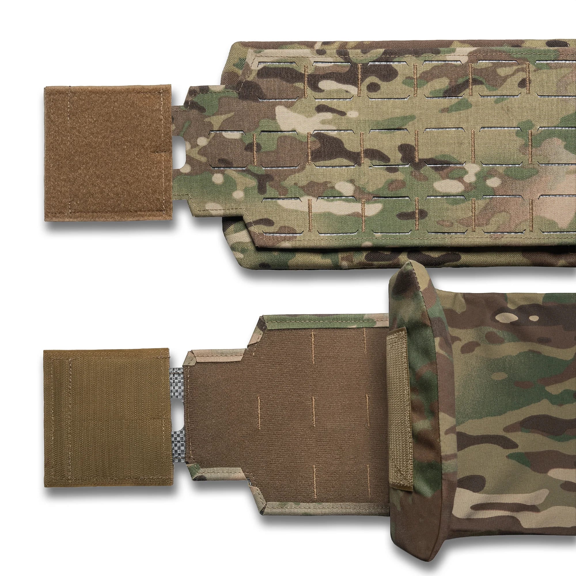 Ensemble de cummerbund GHOST GEN5 avec libération rapide AMM 150×300 mm, couleur Multicam USA