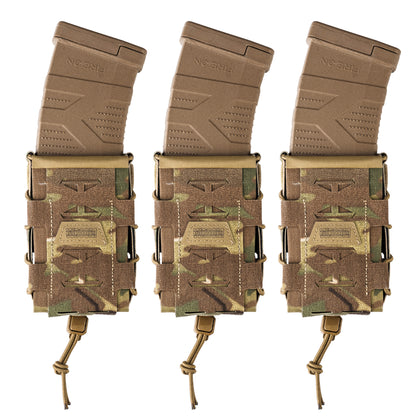 Ensemble: étuis pour chargeurs Performance GII (3 pièces) AK/AR, Couleur Multicam