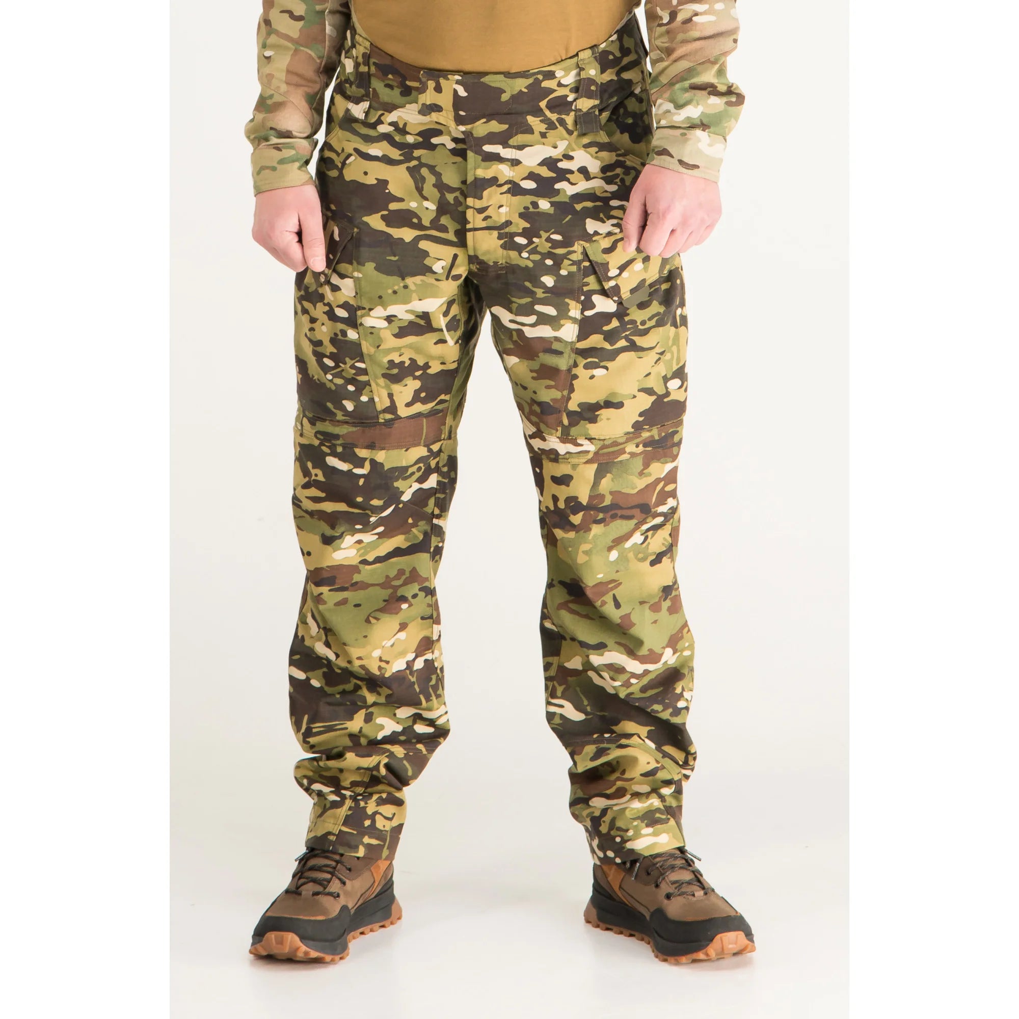 Spodnie taktyczne WROOM COMBATOR, PolyCotton Nyco Ripstop, kolor Multicam Wooded