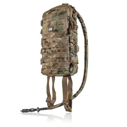 Petit sac à dos tactique 5L avec fixation MOLLE, Couleur Multicam