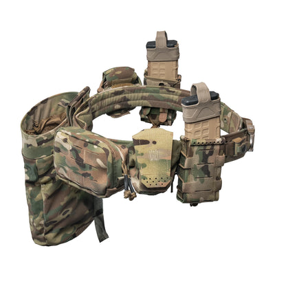 WROOM Magnetix Battle Belt Load-Bearing System with Pouches. Color Multicam USA