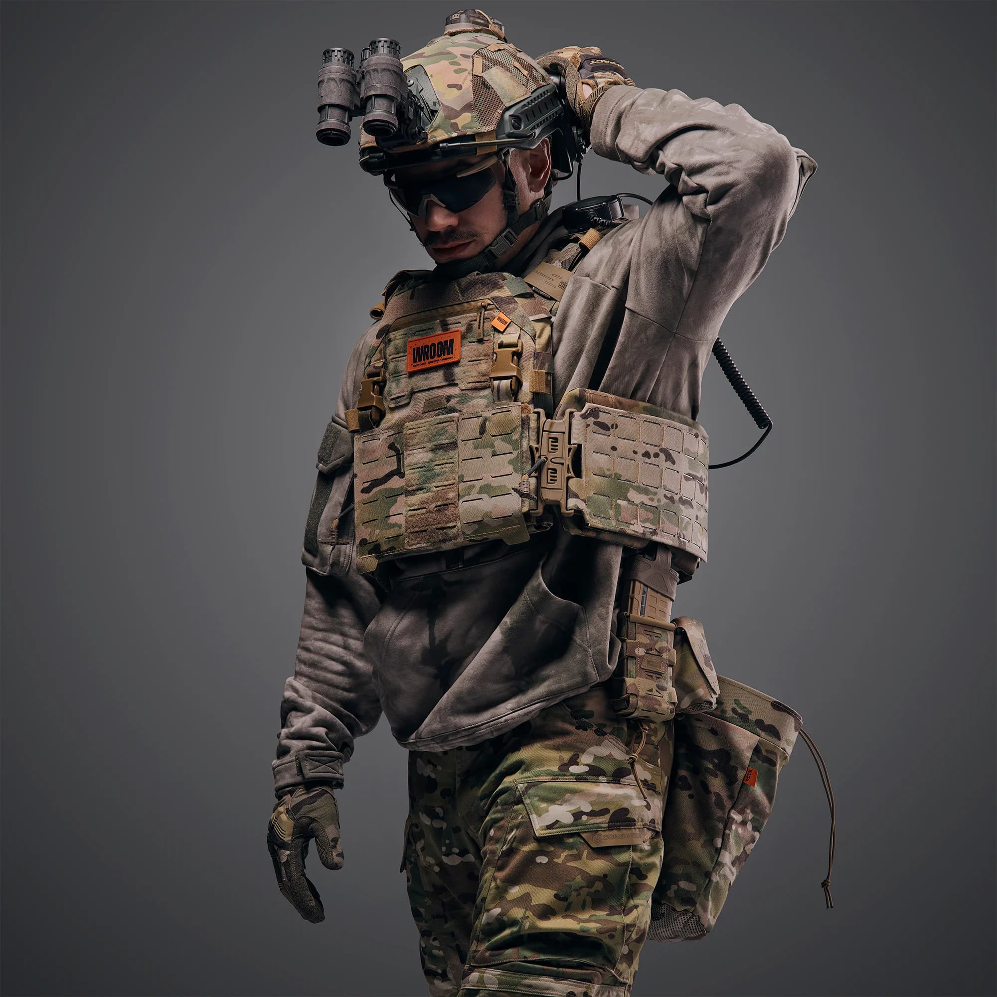 Kamizelka plate carrier GHOST GEN5, Kolor Multicam USA
