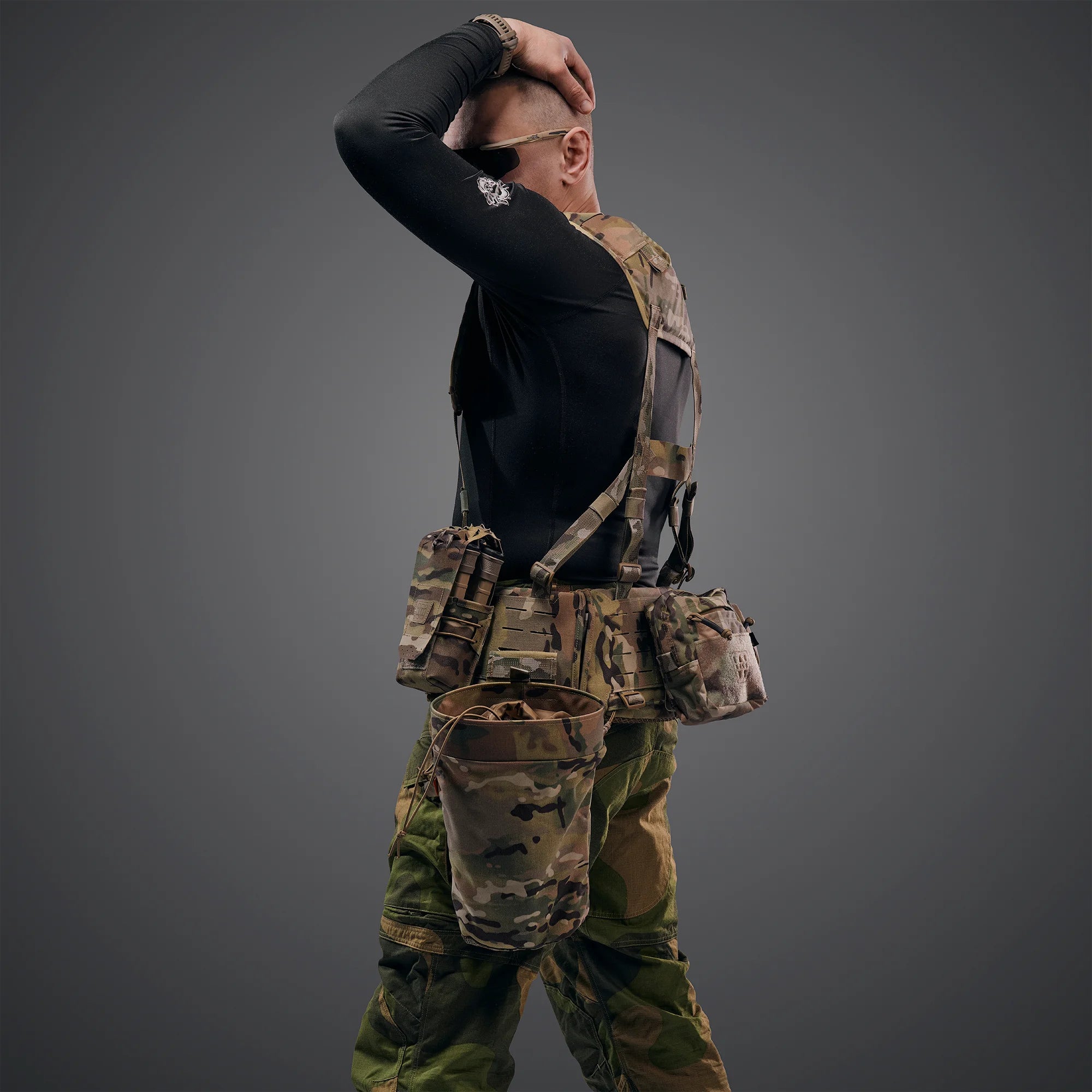 Load-Bearing System Ghost Gen5 V3 with SQUADRON. Color Multicam