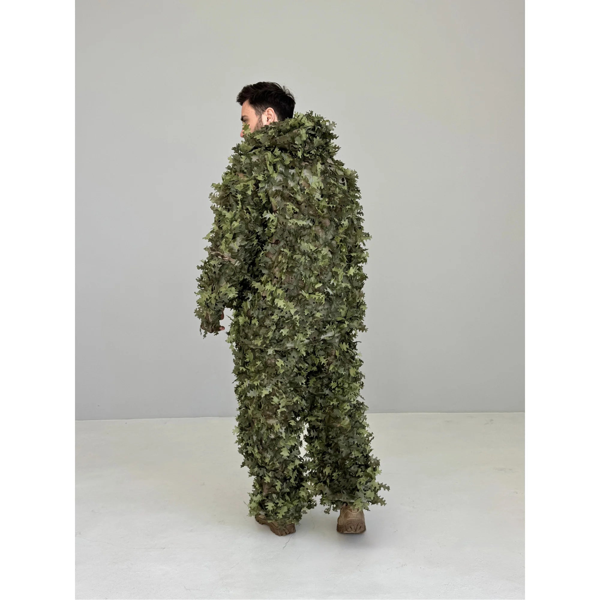 Ghillie V8 PRO — zielony kombinezon kamuflażowy („Letni las”)