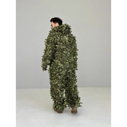 Ghillie V8 PRO — zielony kombinezon kamuflażowy („Letni las”)