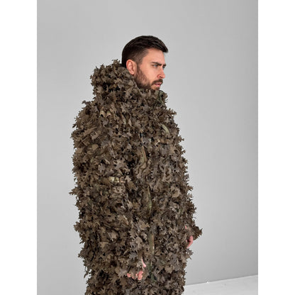 Ghillie V8 PRO — Brown ("Rotten Leaves") Camouflage Suit