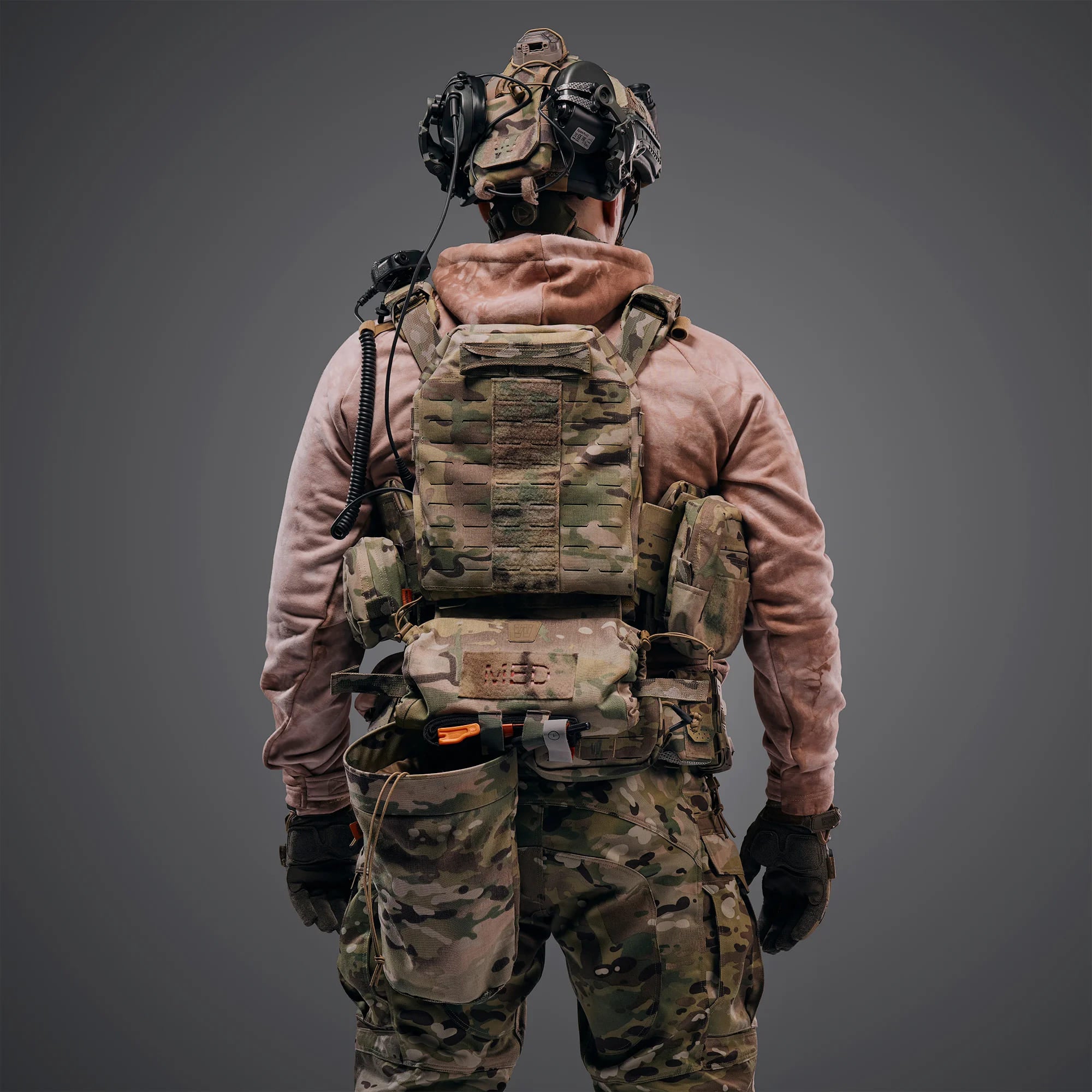 Plate carrier GHOST GEN5 V2 avec Placard AK/AR, couleur Multicam USA
