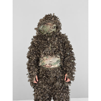 Ghillie V8 PRO — Brown ("Rotten Leaves") Camouflage Suit