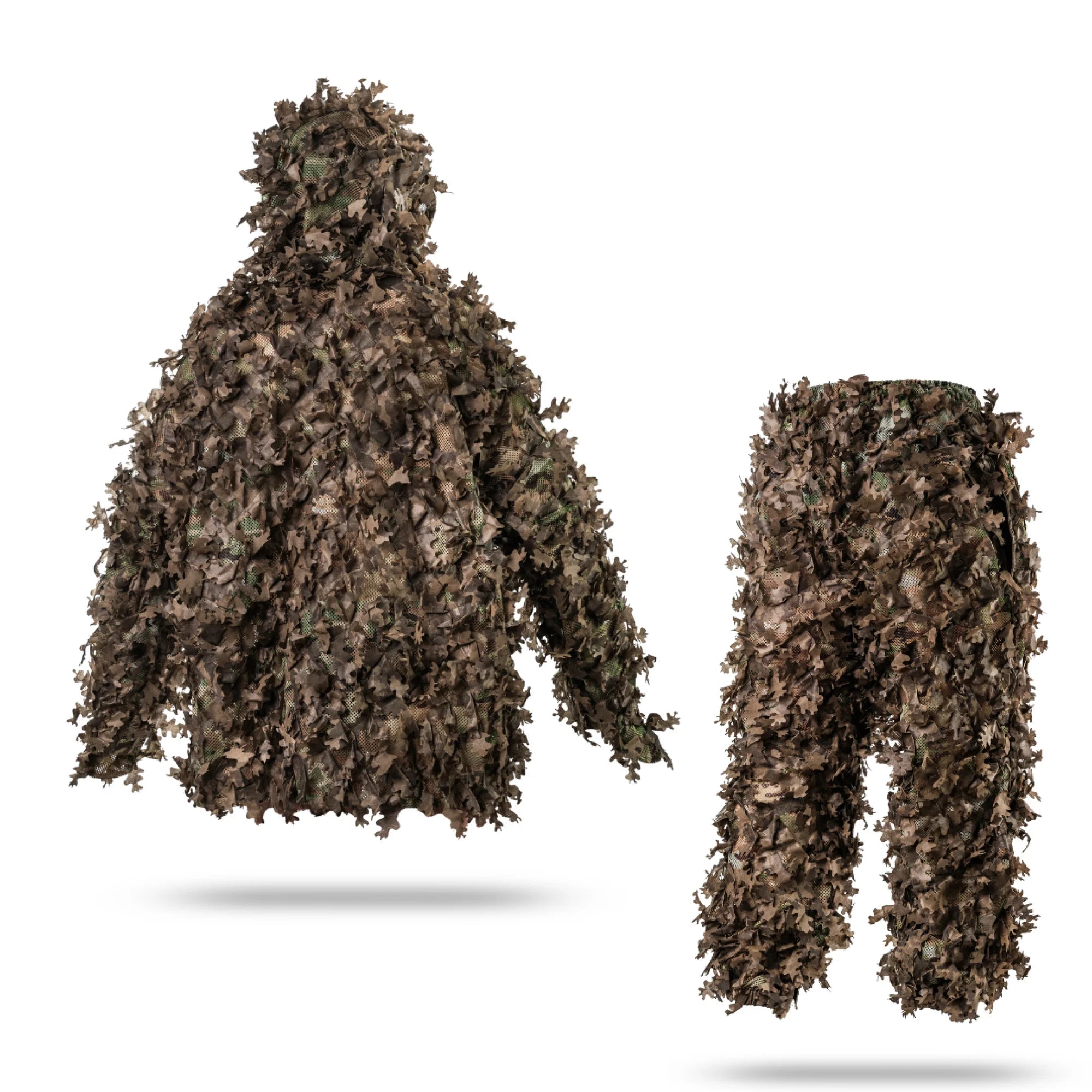 Ghillie V8 PRO — Brown ("Rotten Leaves") Camouflage Suit