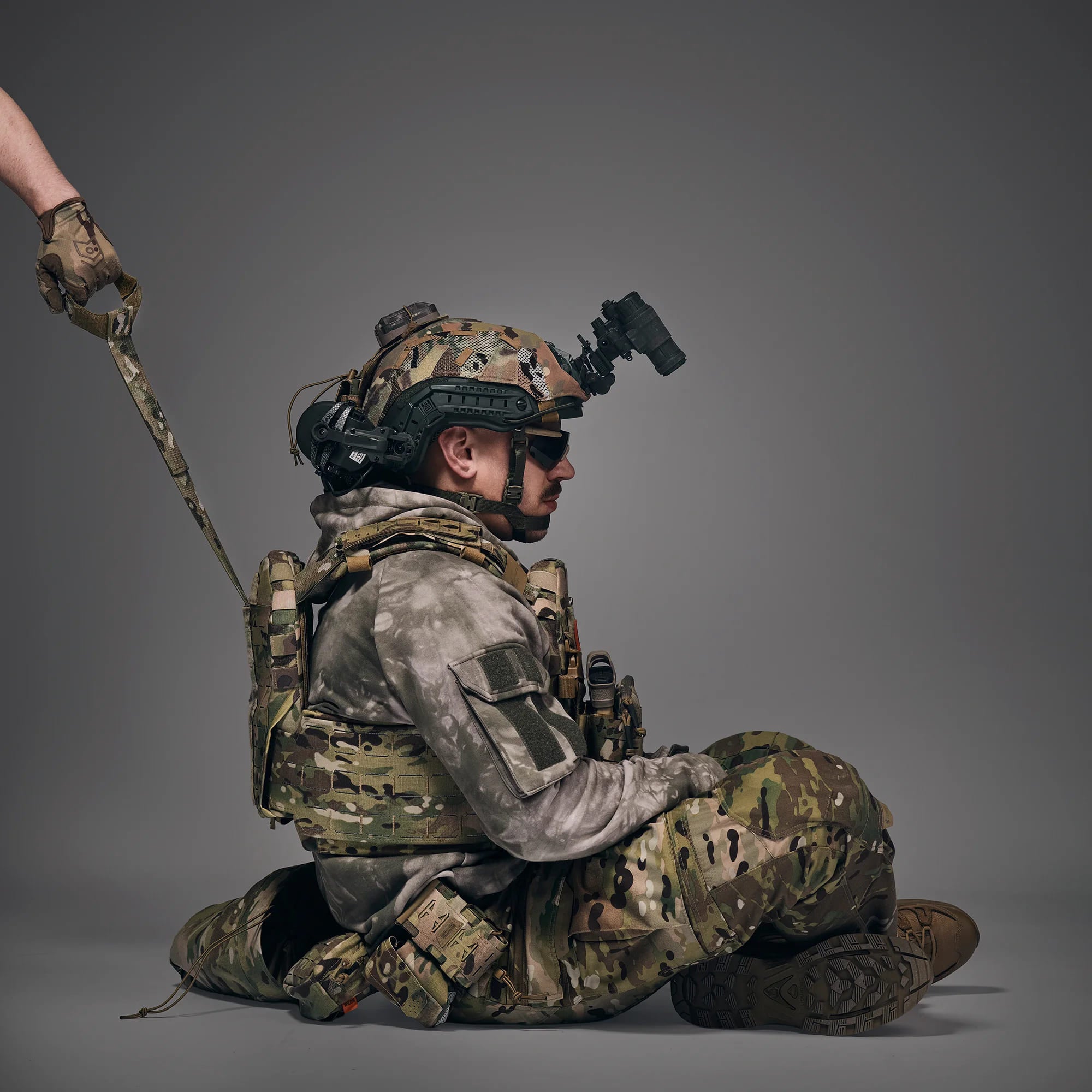 Plate carrier GHOST GEN5 V2 avec Placard AK/AR, couleur Multicam USA