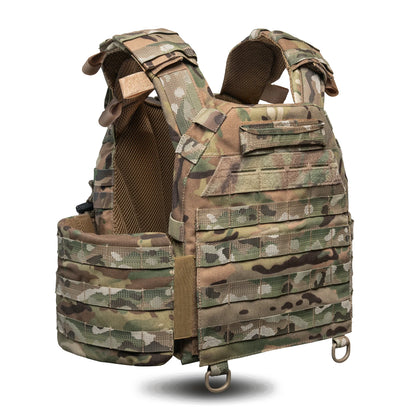 Ghost Performance V1 Plate Carrier with Quick Release System, MOLLE System & Placard, Color Multicam